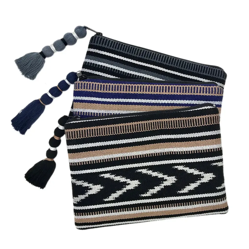Ikat Backstrap Clutch