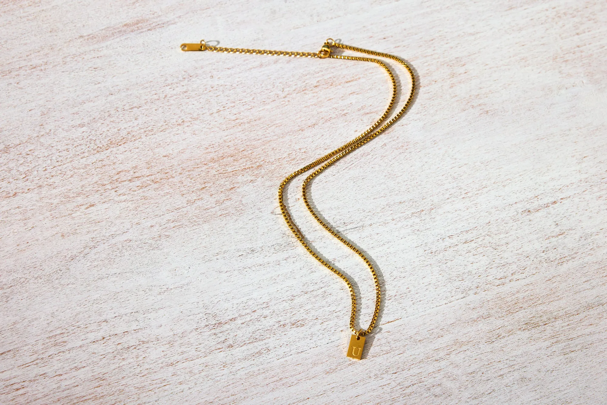 Initial Necklaces