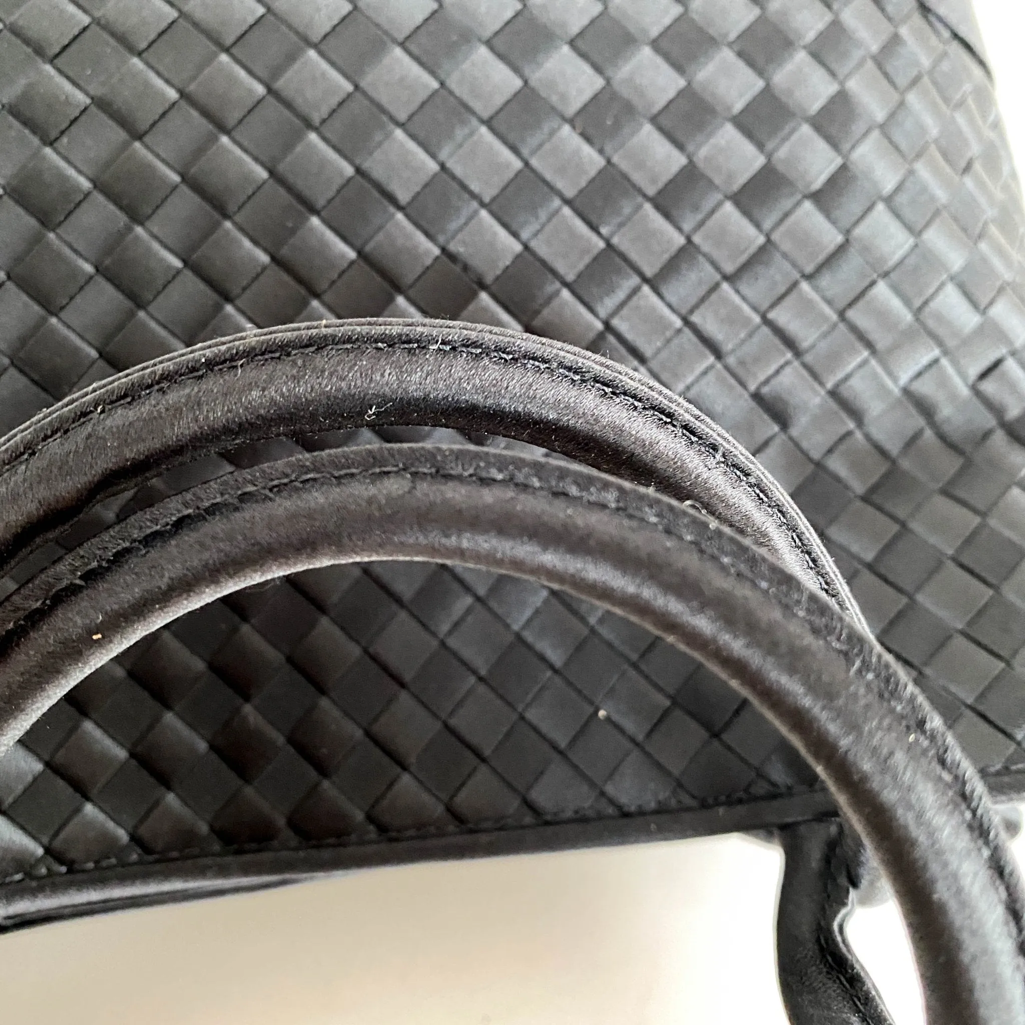Intrecciato Satin Mini Handbag