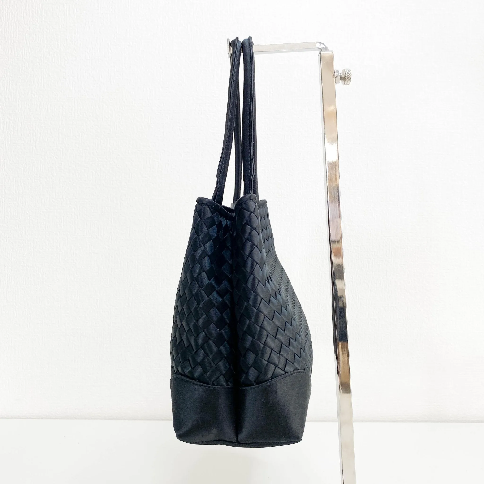 Intrecciato Satin Mini Handbag