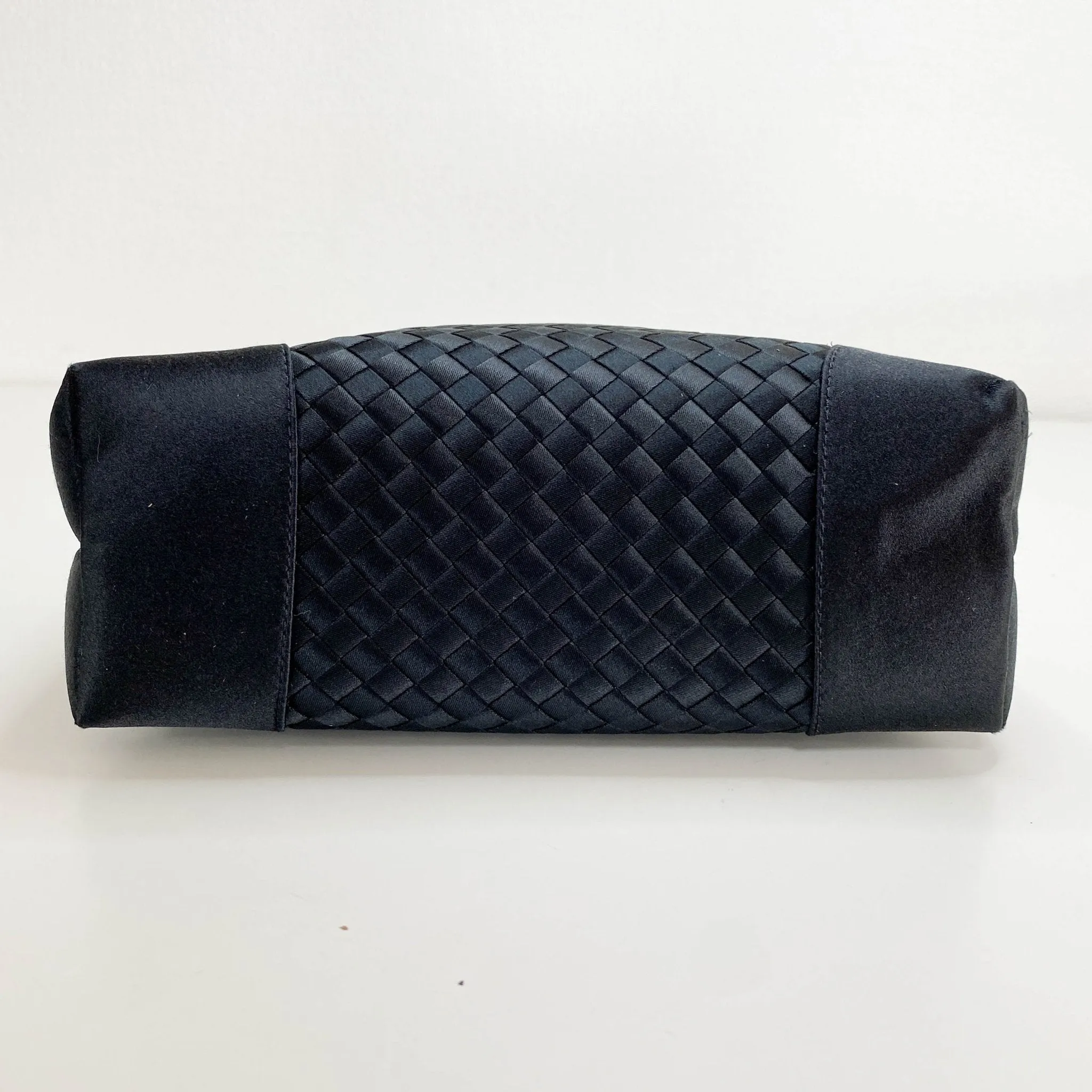 Intrecciato Satin Mini Handbag