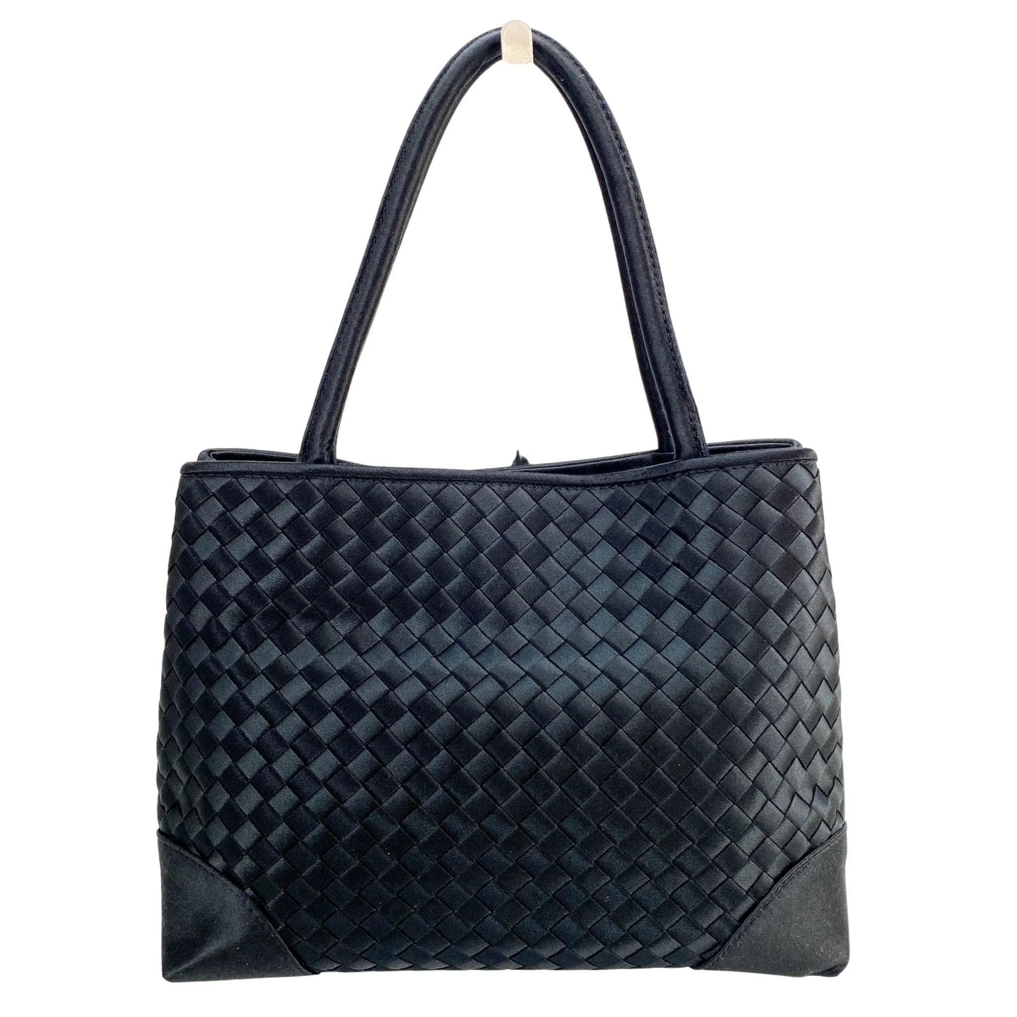 Intrecciato Satin Mini Handbag