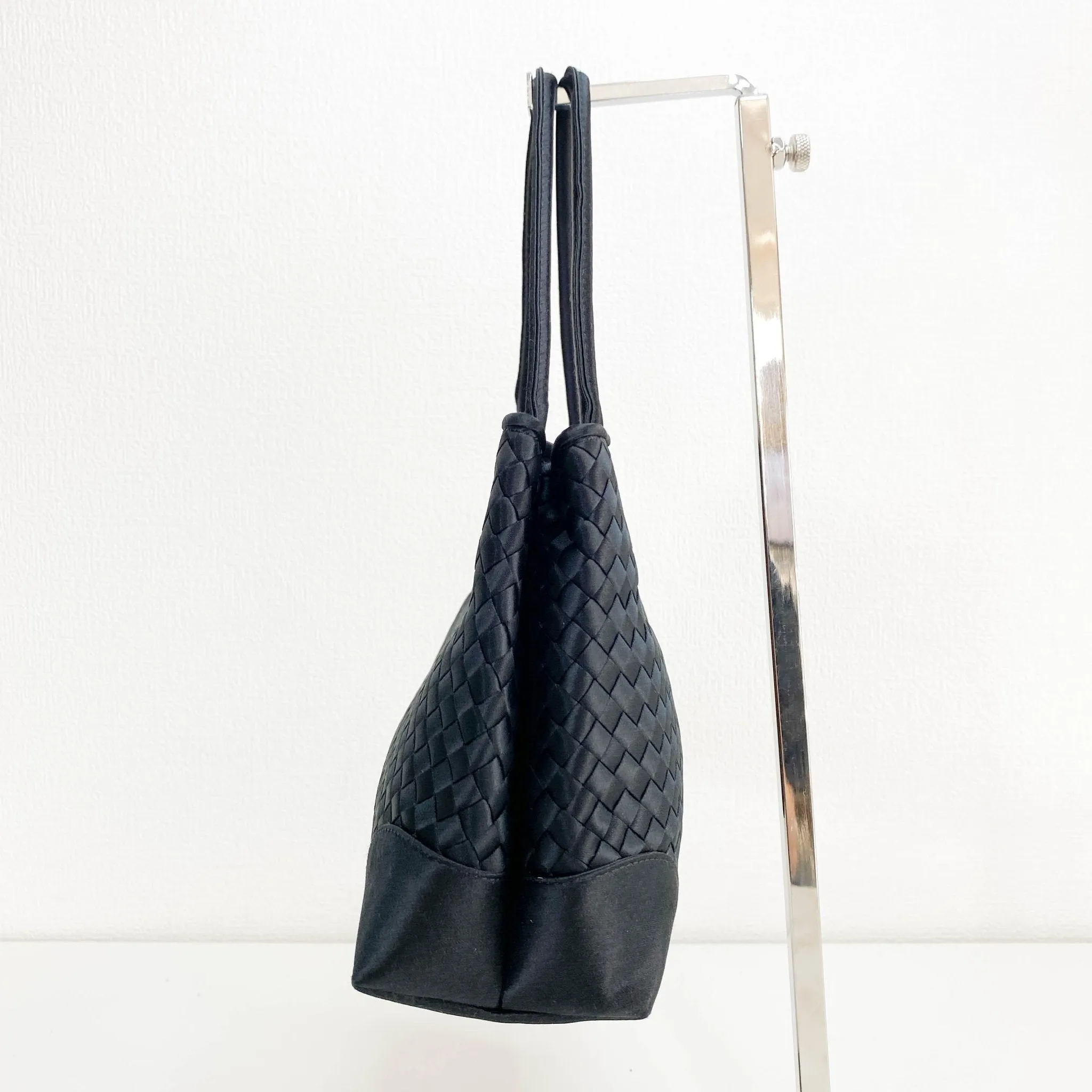 Intrecciato Satin Mini Handbag