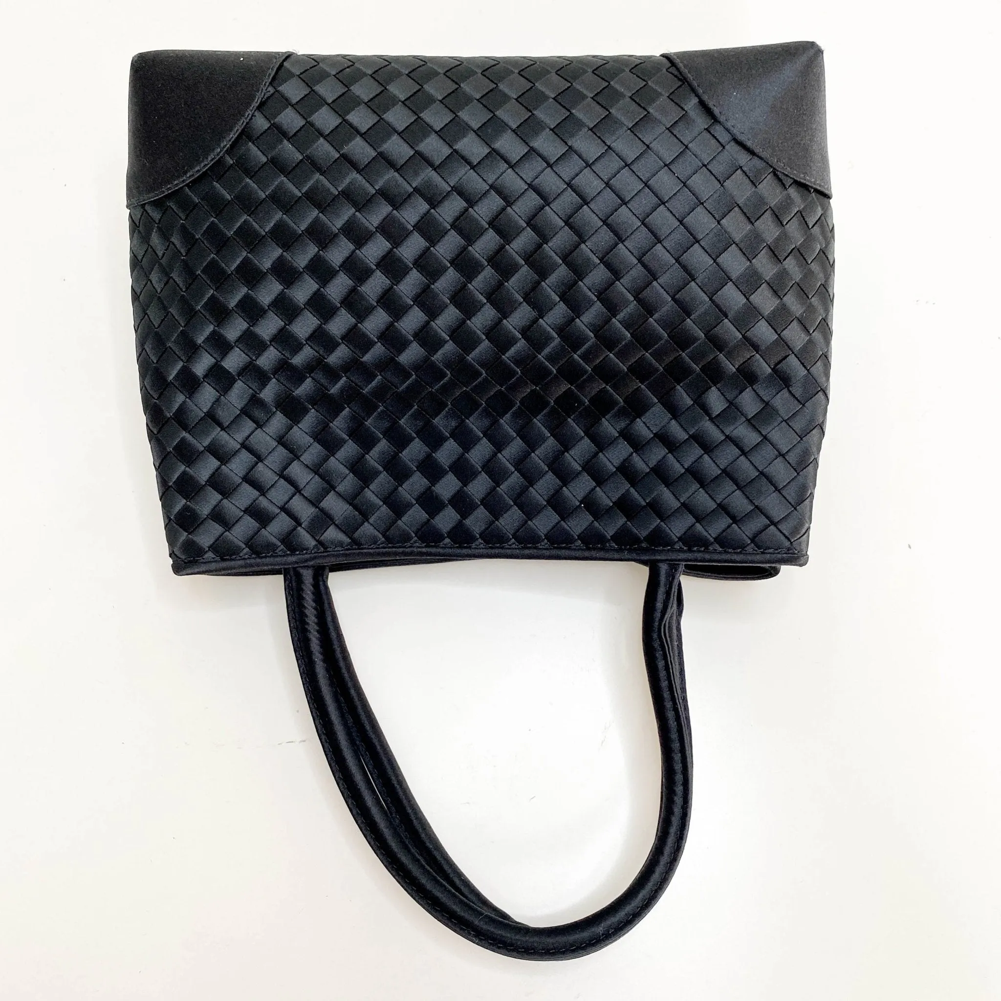 Intrecciato Satin Mini Handbag