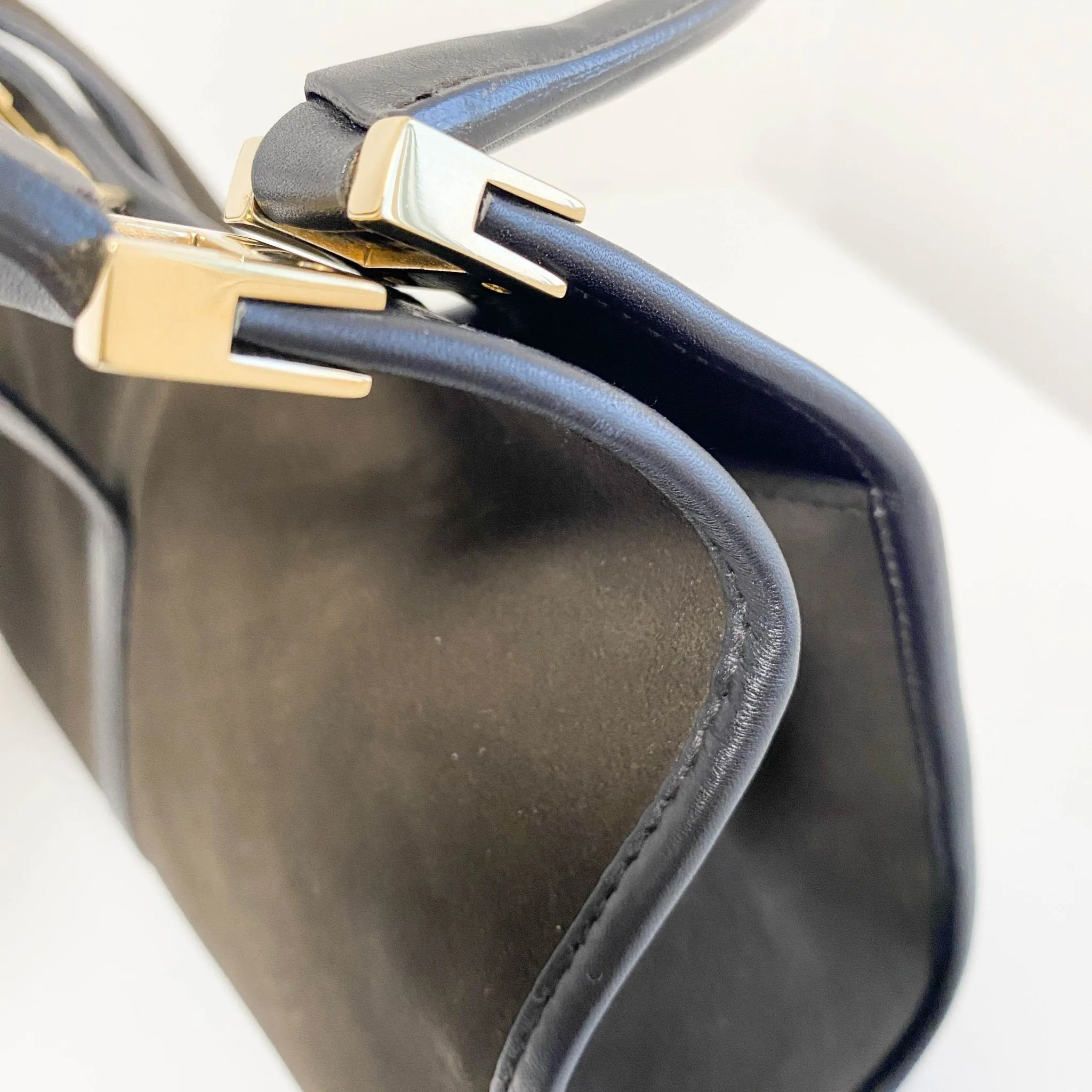 Jackie Dark Green Suede Shoulder Bag