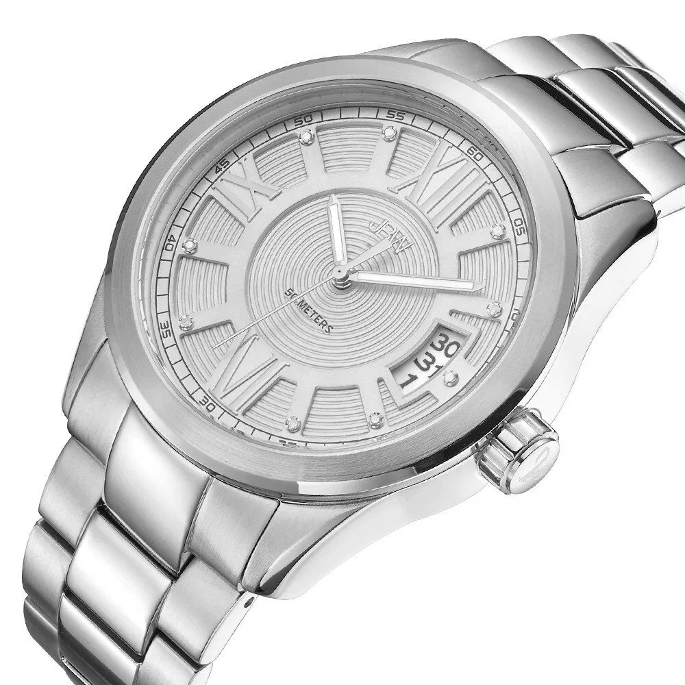 JBW Bond Silver Dial Diamond Men's Watch J6311B