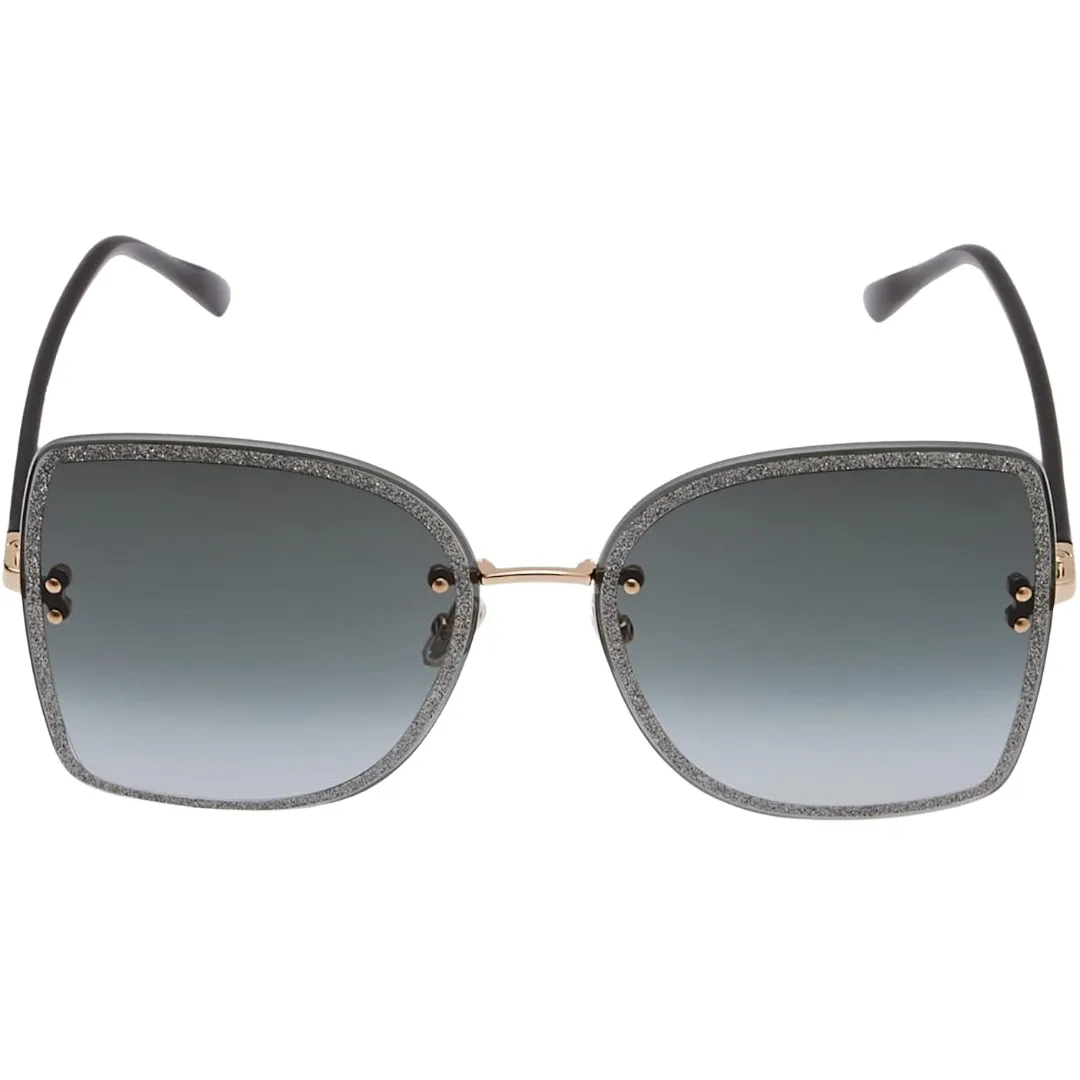 Jimmy Choo Leti 2M2 9O Black Sunglasses