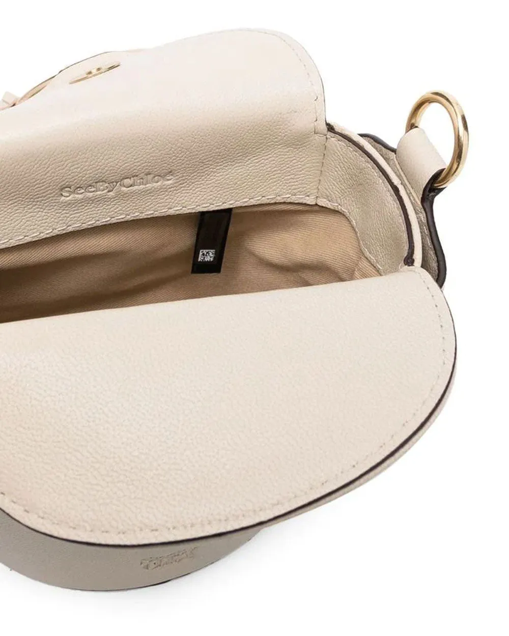 Joan Box Bag in Cement Beige