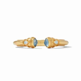 Julie Vos Cannes Demi Cuff - Iridescent Chalcedony Blue | Regular