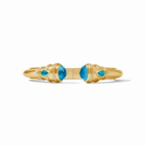 Julie Vos Cannes Demi Cuff - Iridescent London Blue | Small