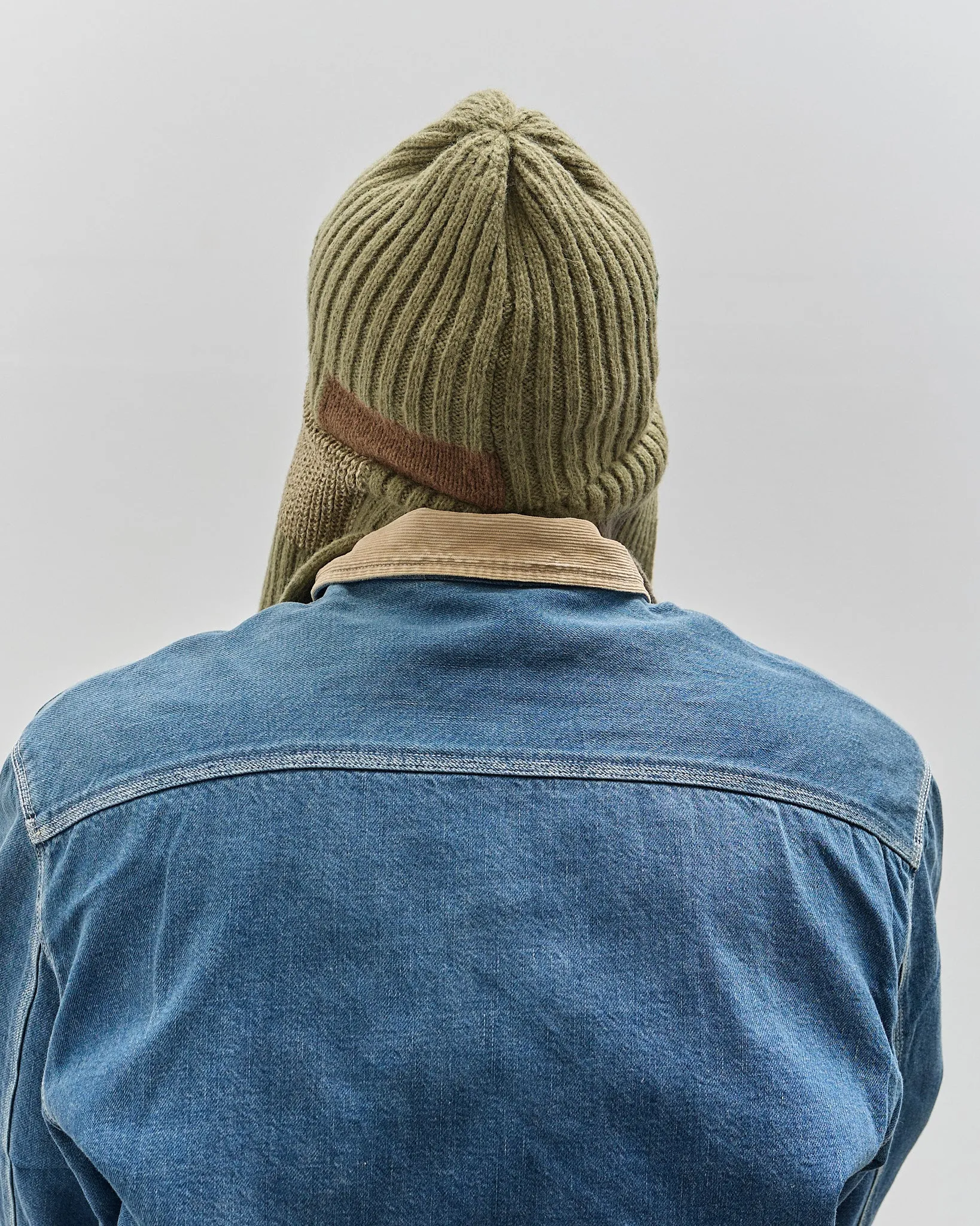 Kapital 5G Wool Tugihagi Gale Cap Short, Olive