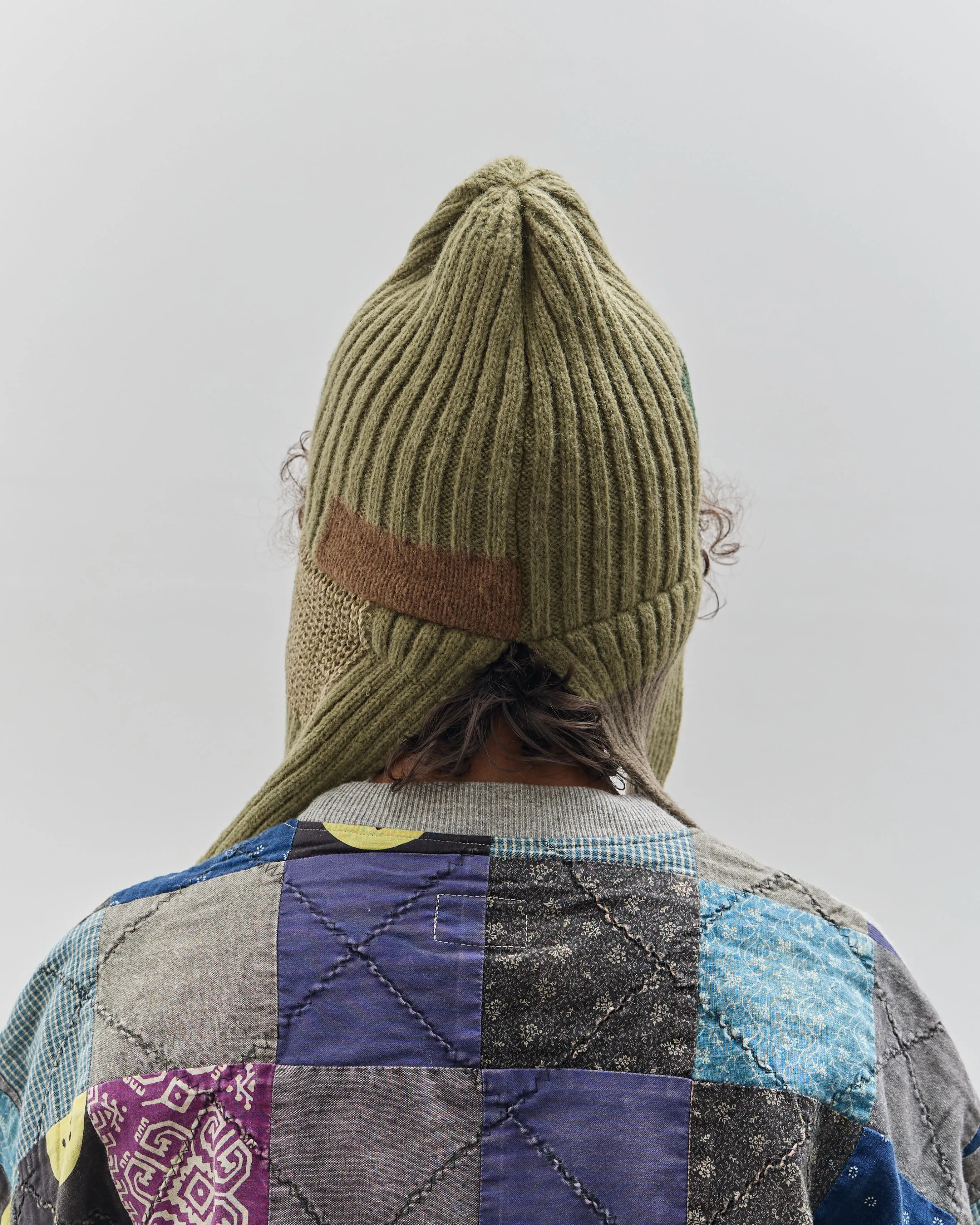 Kapital 5G Wool Tugihagi Gale Cap Short, Olive