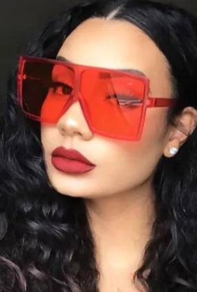 KESSIE - SQUARED OVERSIZED SUNGLASSES