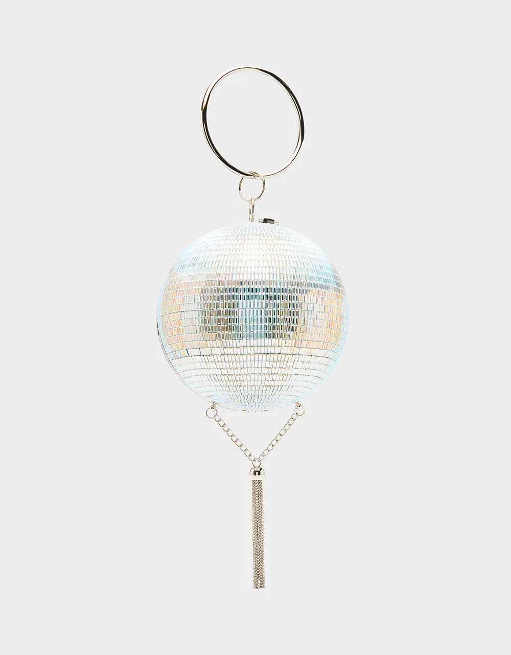 KITSCH DANCIN QUEEN DISCO BALL BAG IRIDESCENT