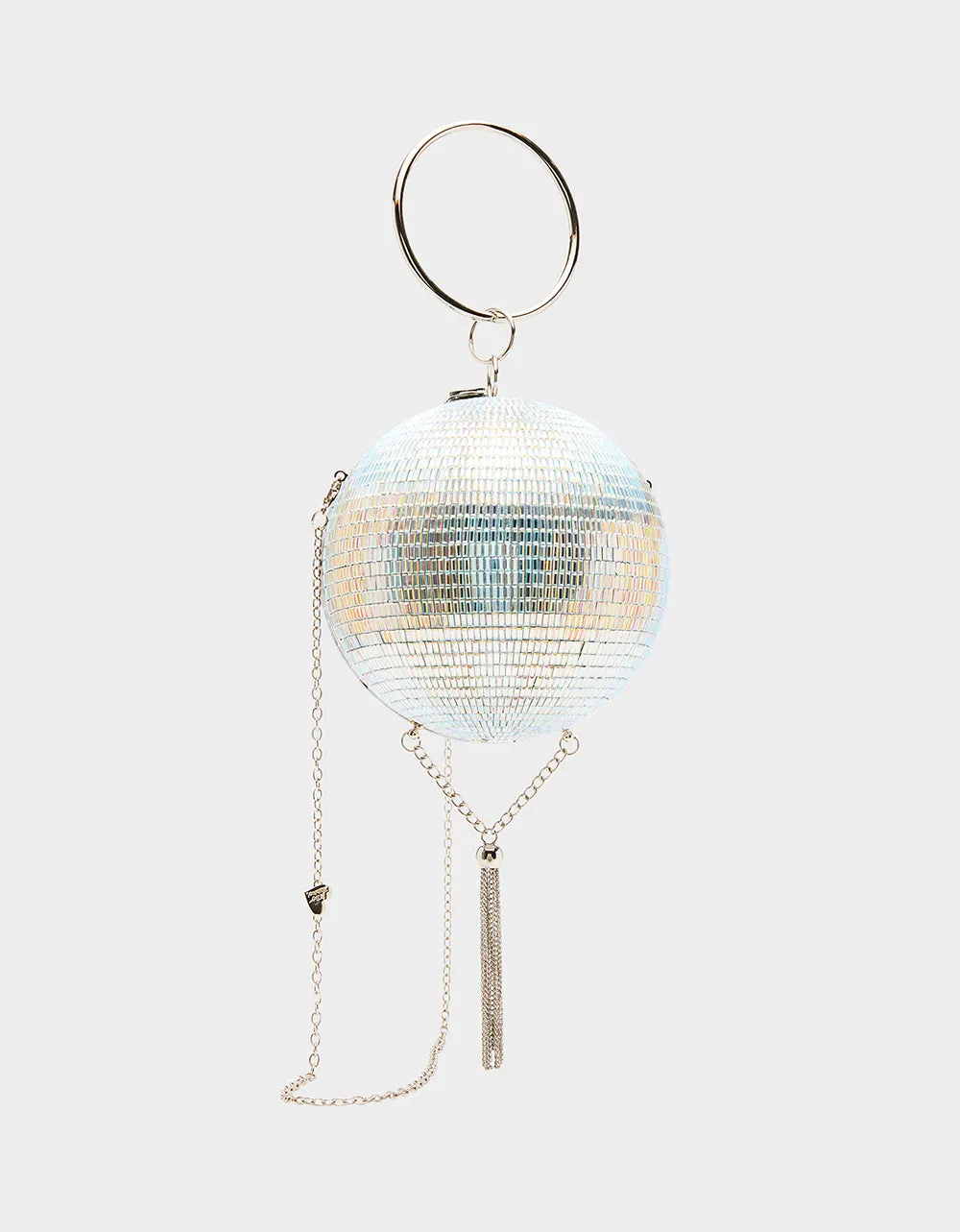 KITSCH DANCIN QUEEN DISCO BALL BAG IRIDESCENT