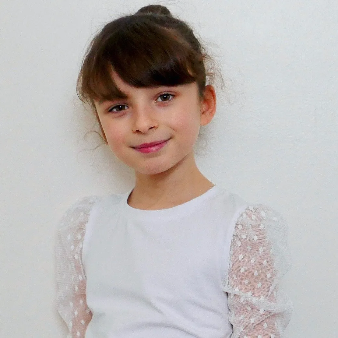 Lobelia Kids Tee-shirt Sewing Pattern - Girls 3/12 - Ikatee