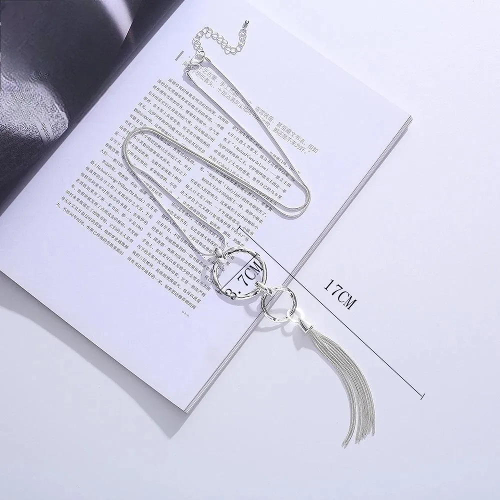 Long Chains Korean Fashion Christmas Gift Collar Necklace