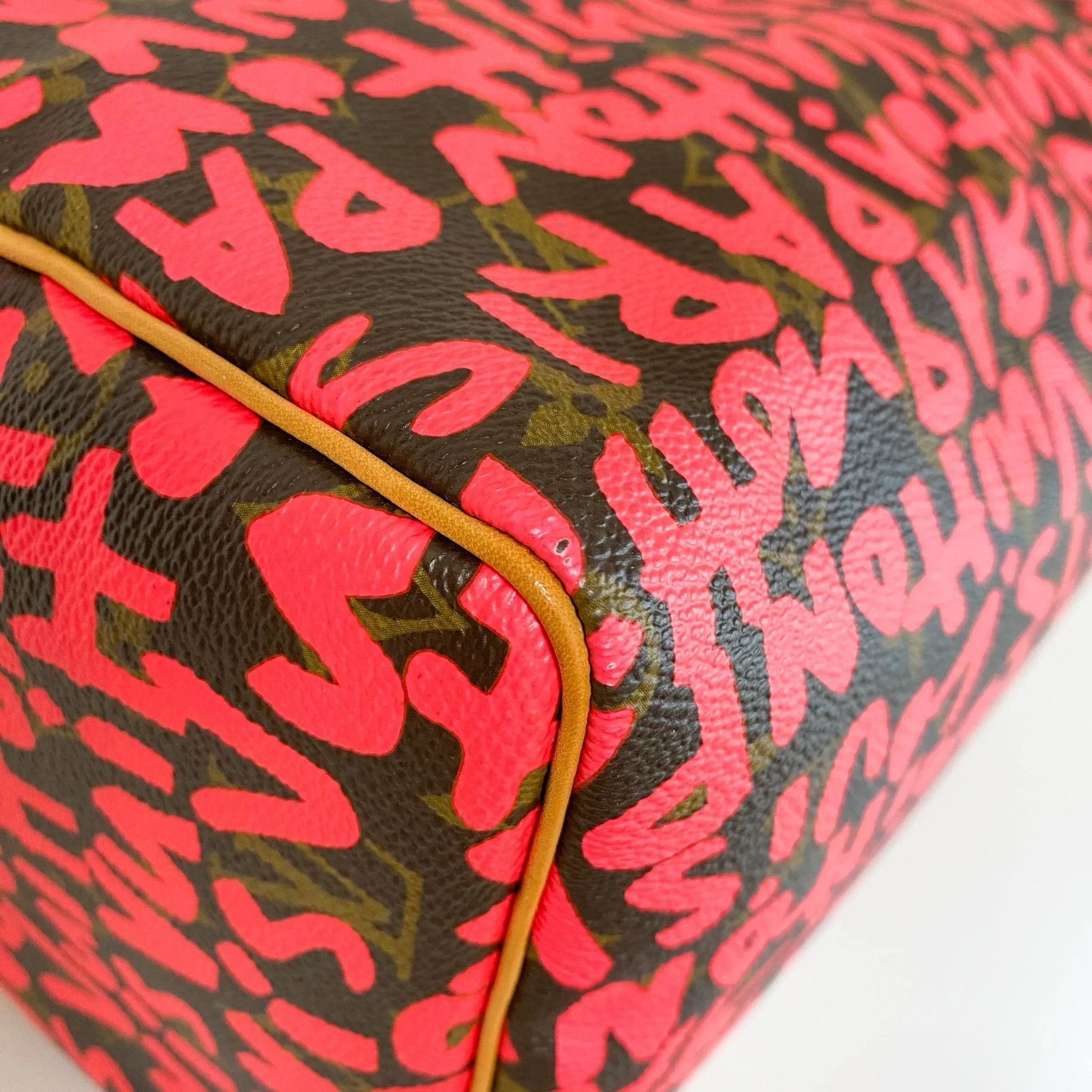 Louis Vuitton x Stephen Sprouse Monogram Graffiti Speedy 30 Hot Pink Fuchsia