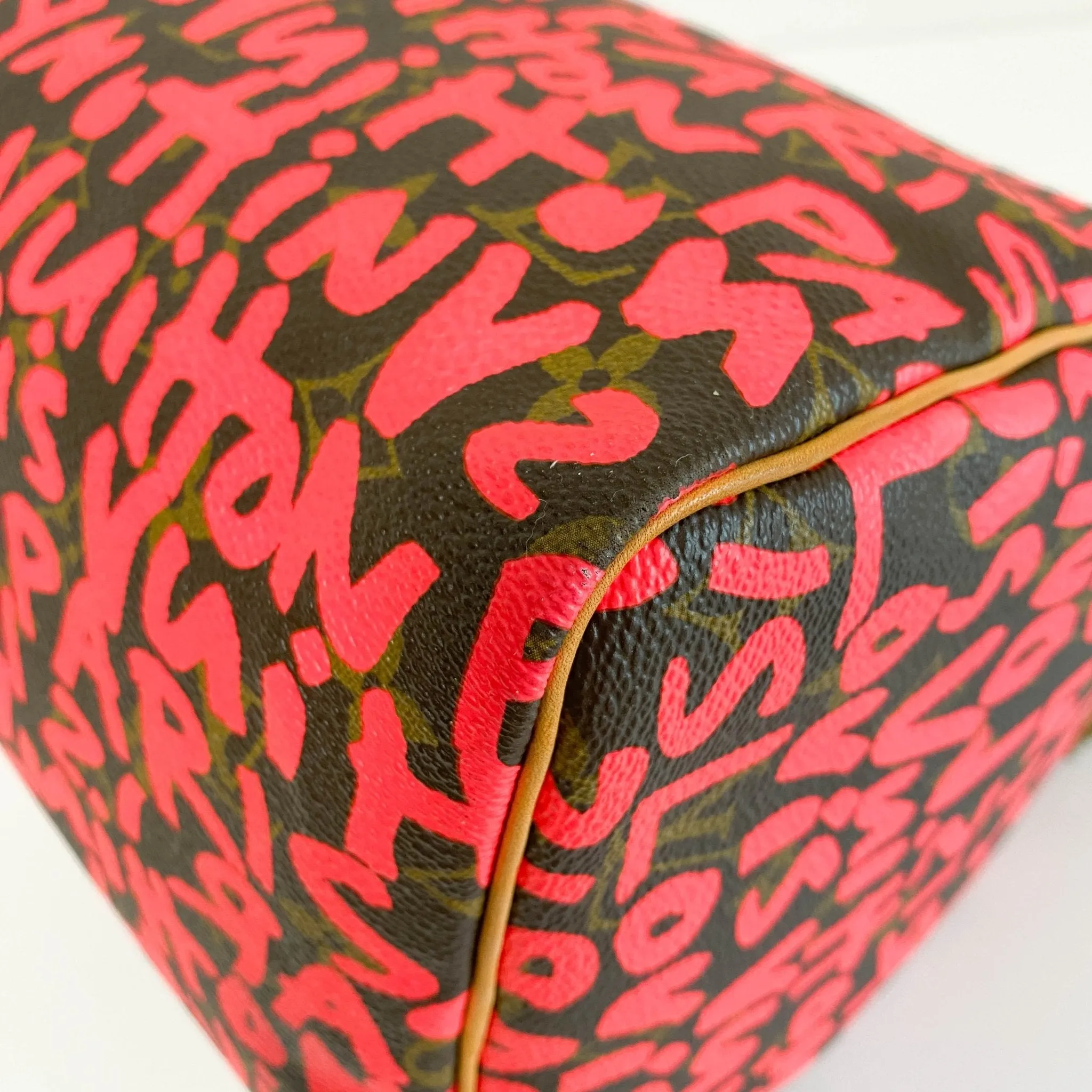 Louis Vuitton x Stephen Sprouse Monogram Graffiti Speedy 30 Hot Pink Fuchsia