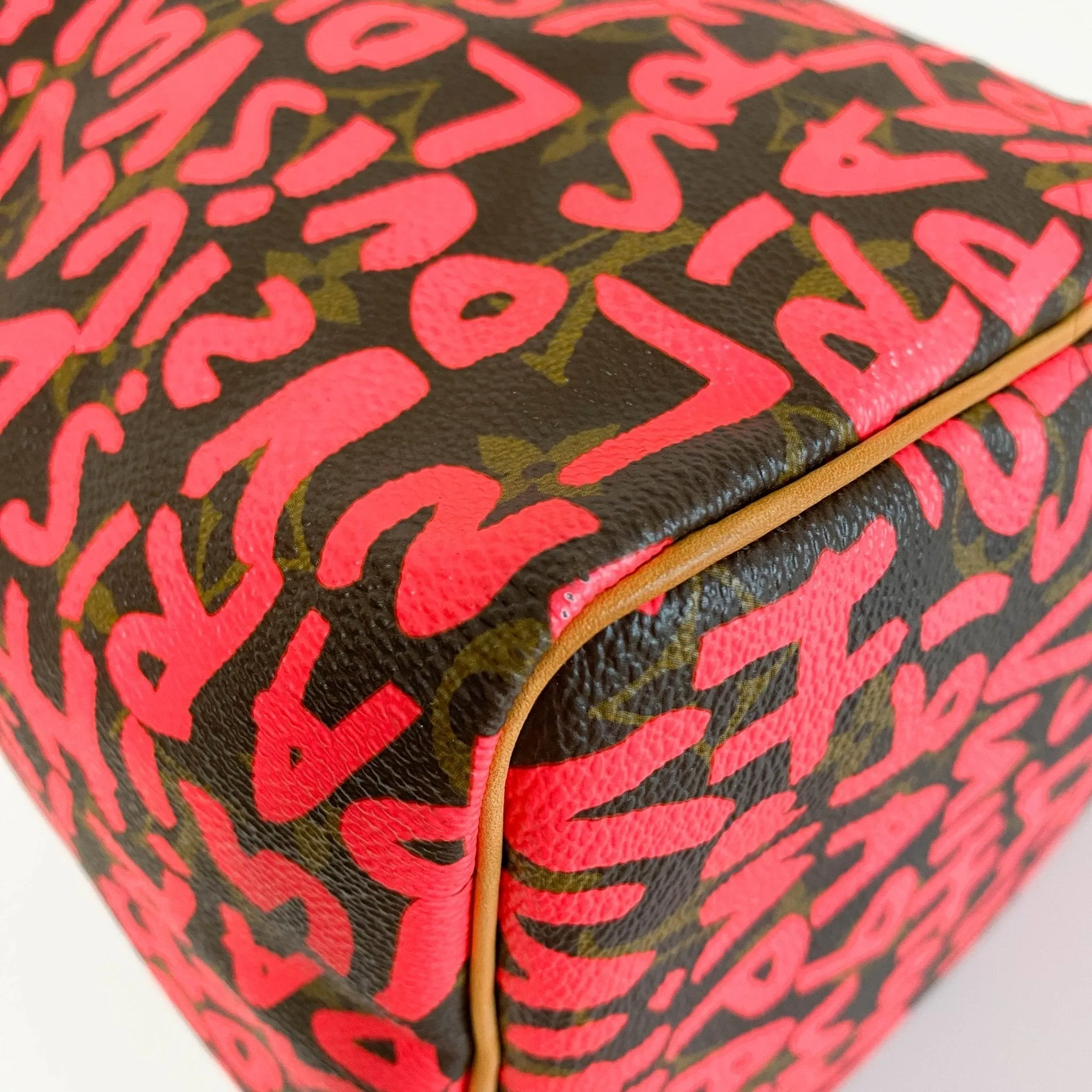 Louis Vuitton x Stephen Sprouse Monogram Graffiti Speedy 30 Hot Pink Fuchsia
