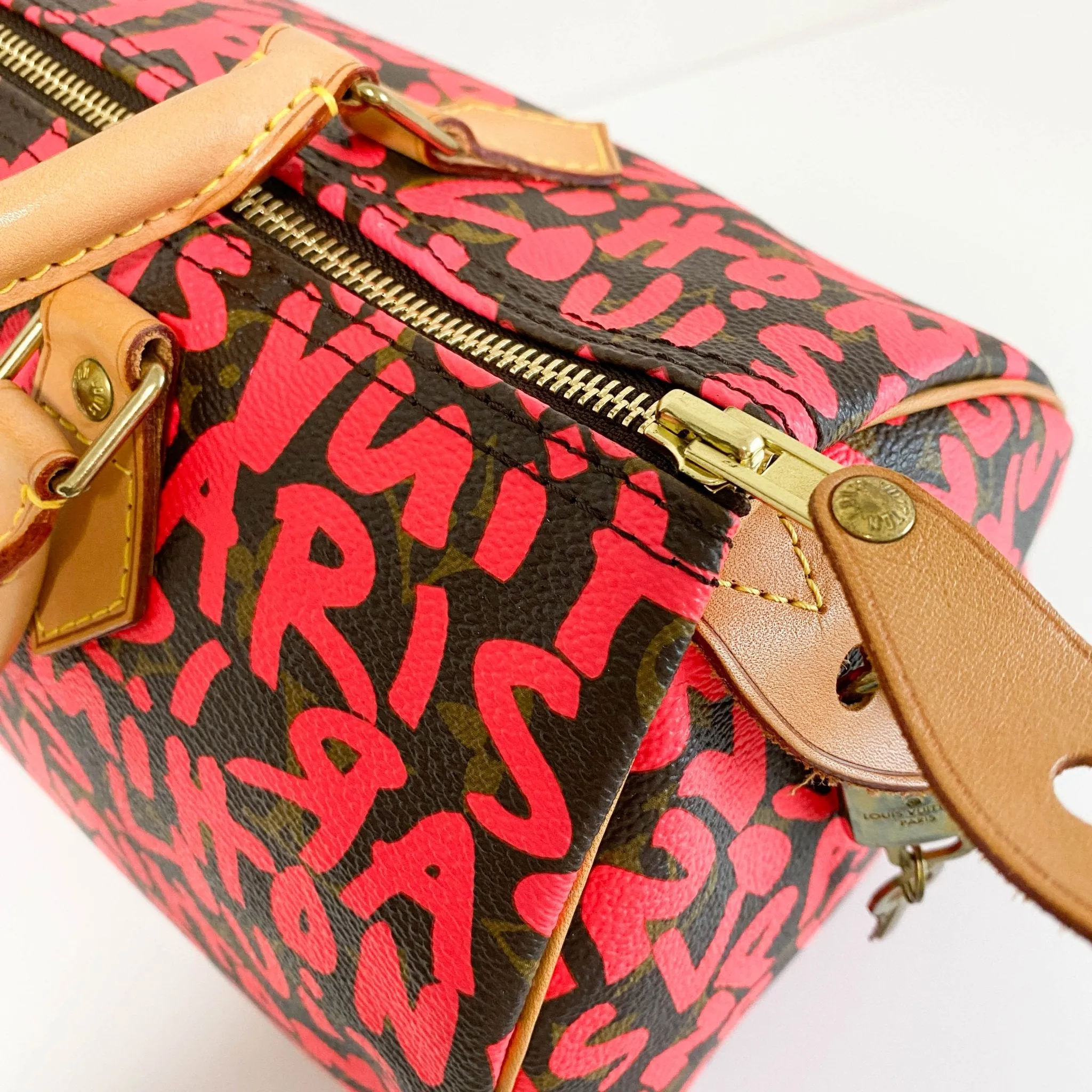 Louis Vuitton x Stephen Sprouse Monogram Graffiti Speedy 30 Hot Pink Fuchsia