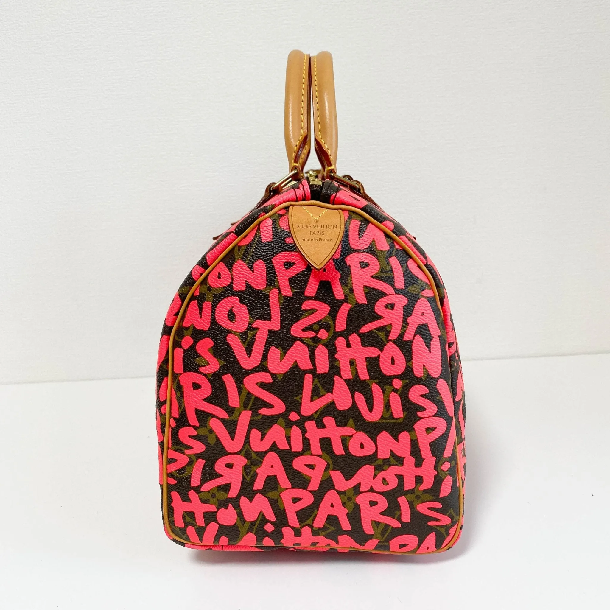 Louis Vuitton x Stephen Sprouse Monogram Graffiti Speedy 30 Hot Pink Fuchsia