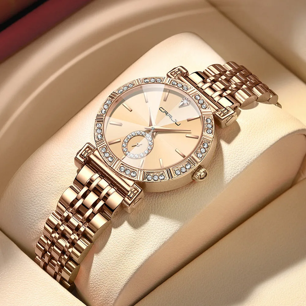 Luxury Diamond Accent Women's Watch