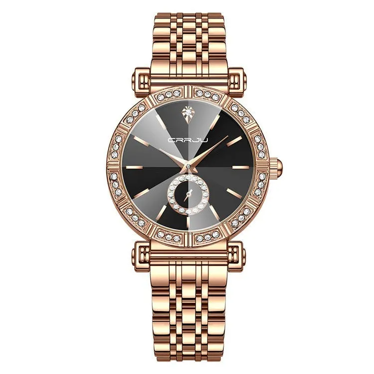 Luxury Diamond Accent Women's Watch