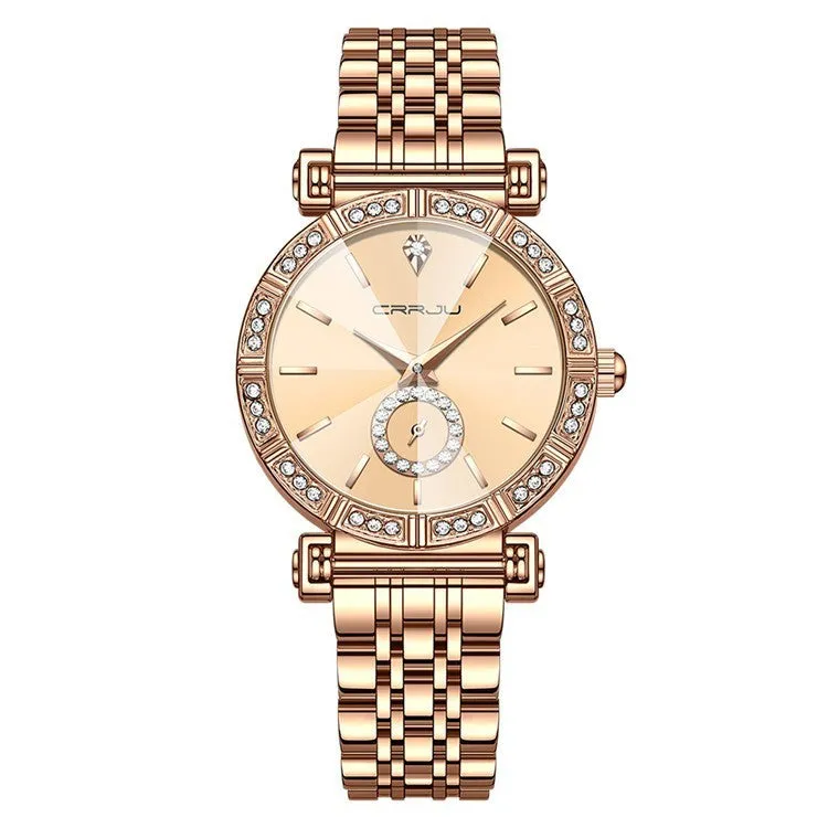 Luxury Diamond Accent Women's Watch