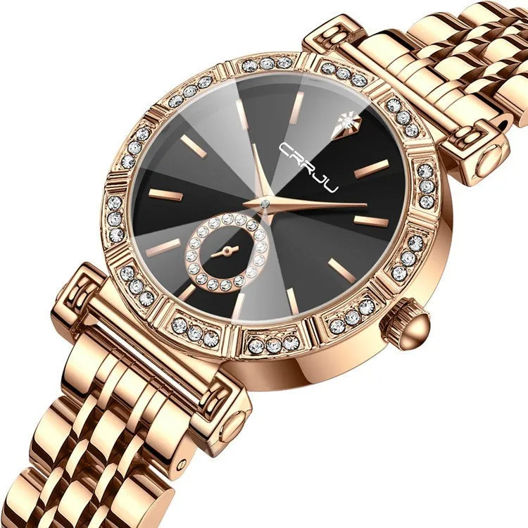 Luxury Diamond Accent Women's Watch
