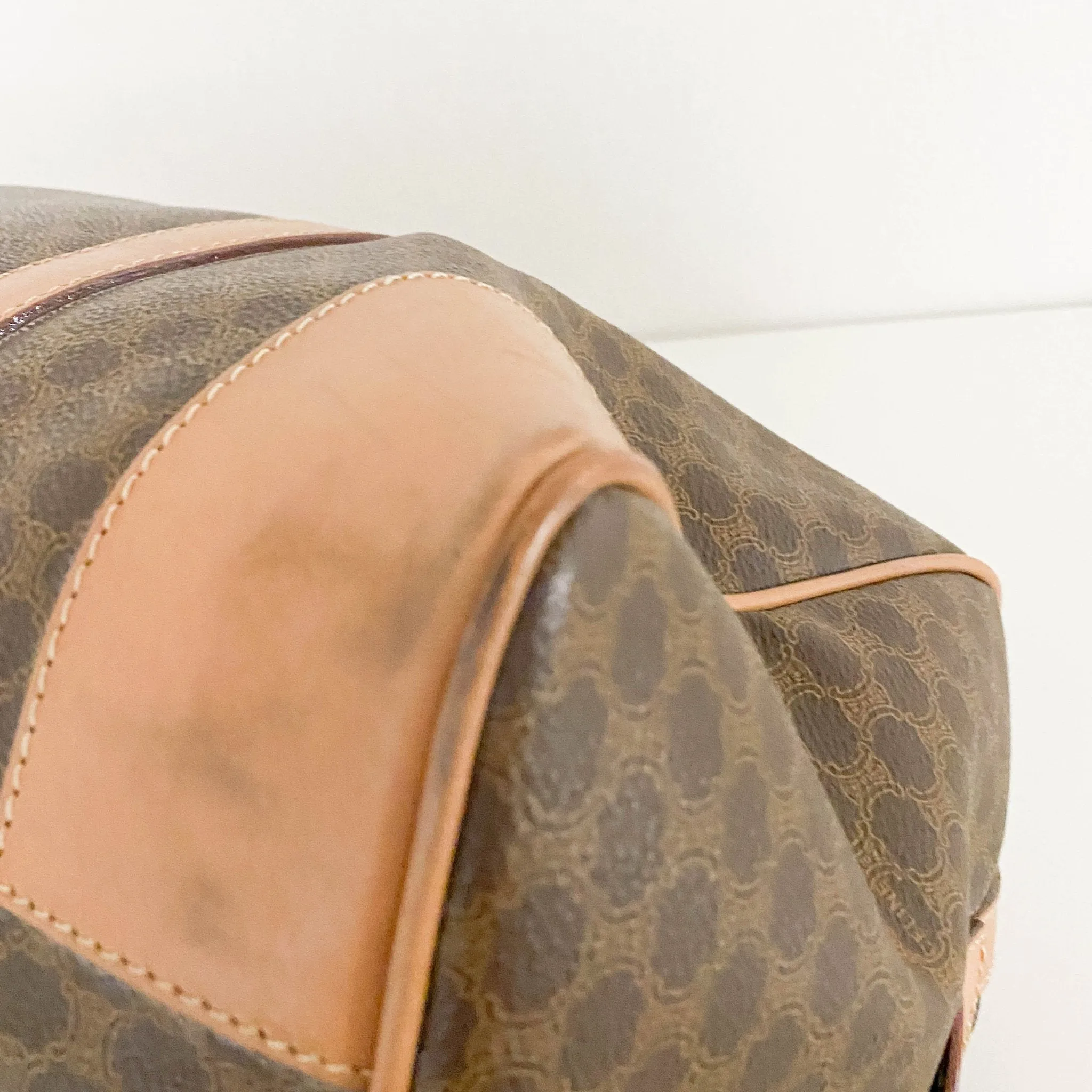 Macadam Canvas Boston Travel Bag