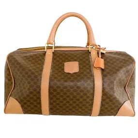 Macadam Canvas Boston Travel Bag