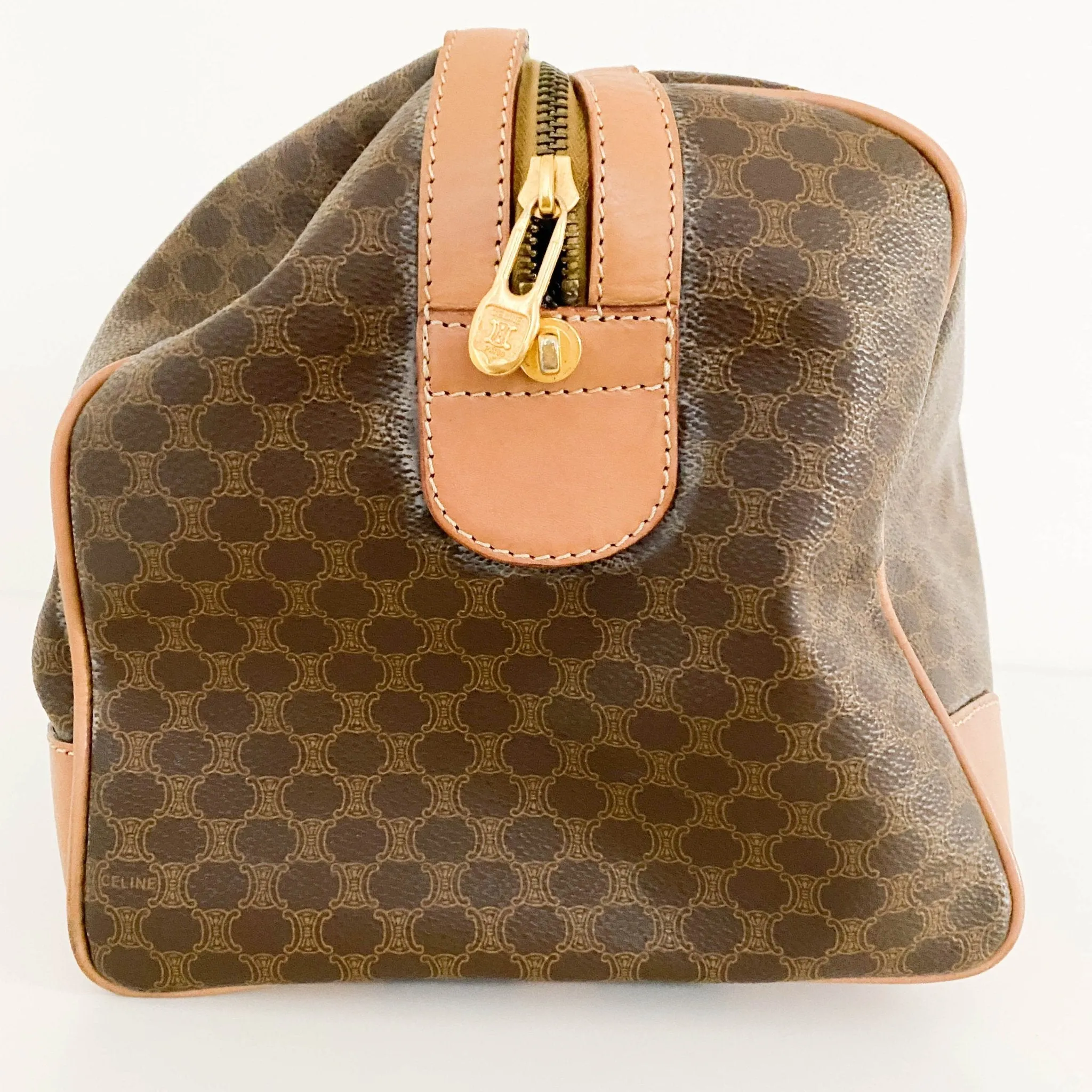 Macadam Canvas Boston Travel Bag