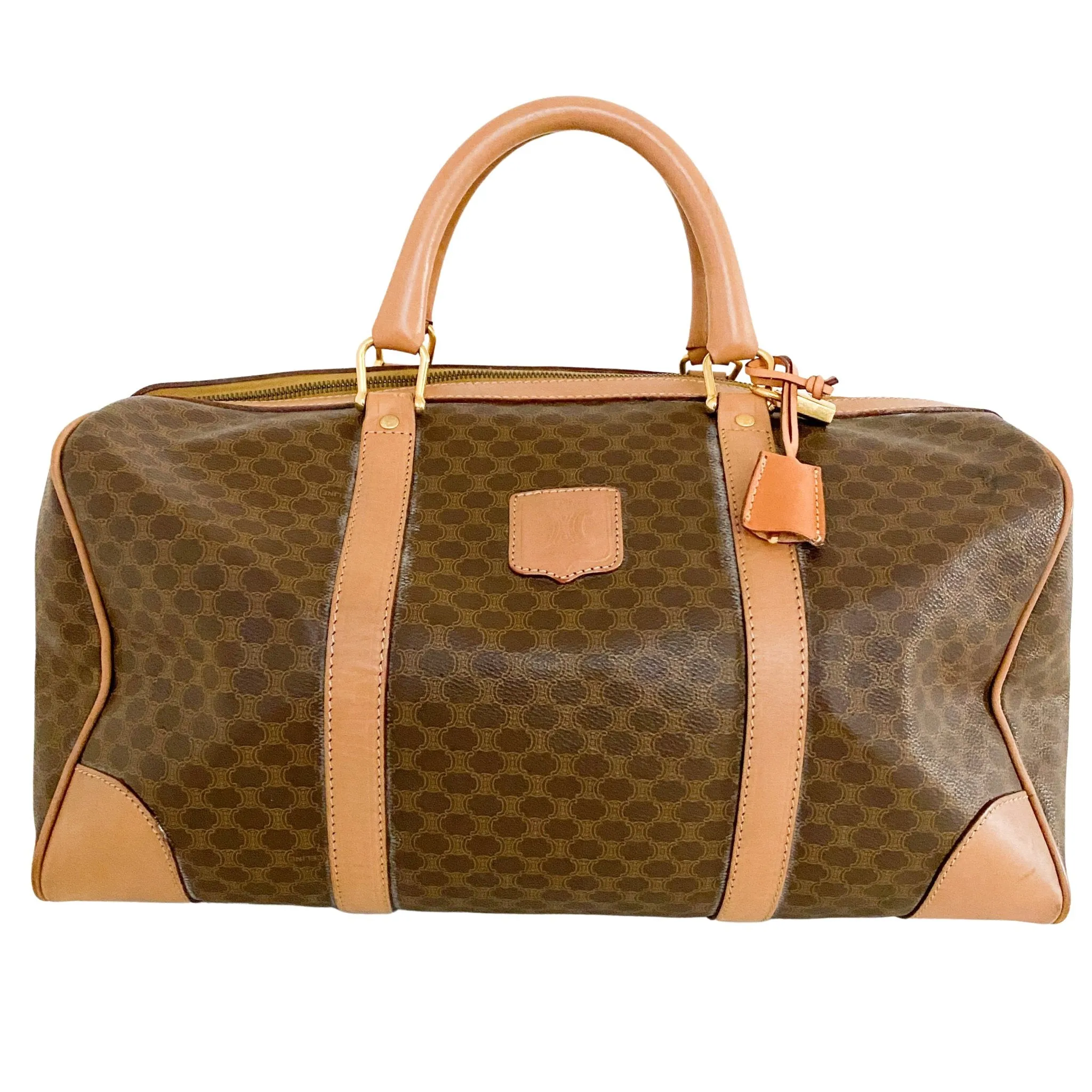 Macadam Canvas Boston Travel Bag
