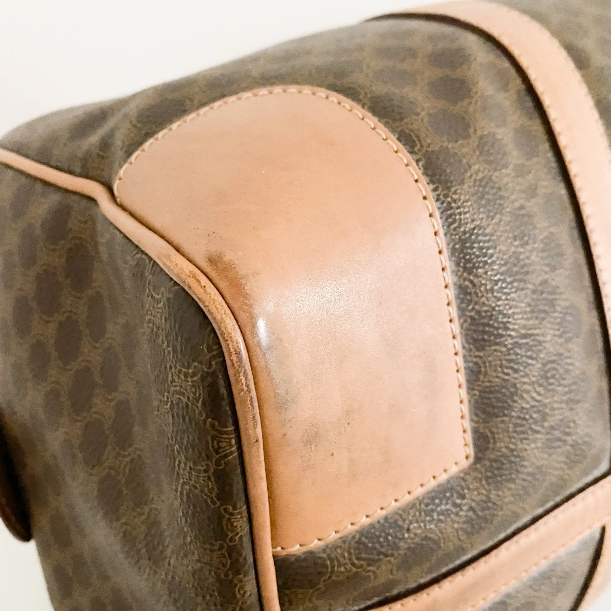 Macadam Canvas Boston Travel Bag
