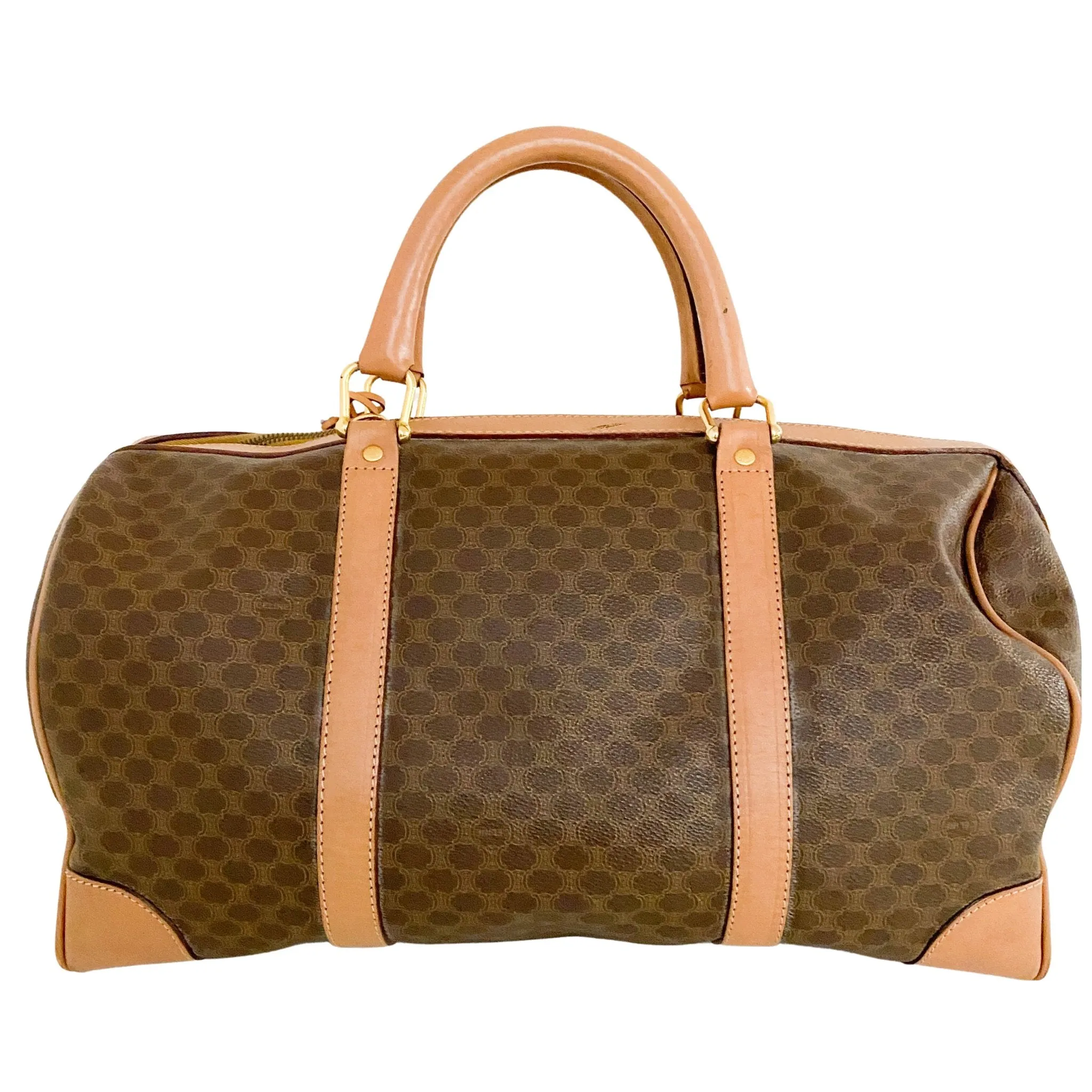 Macadam Canvas Boston Travel Bag