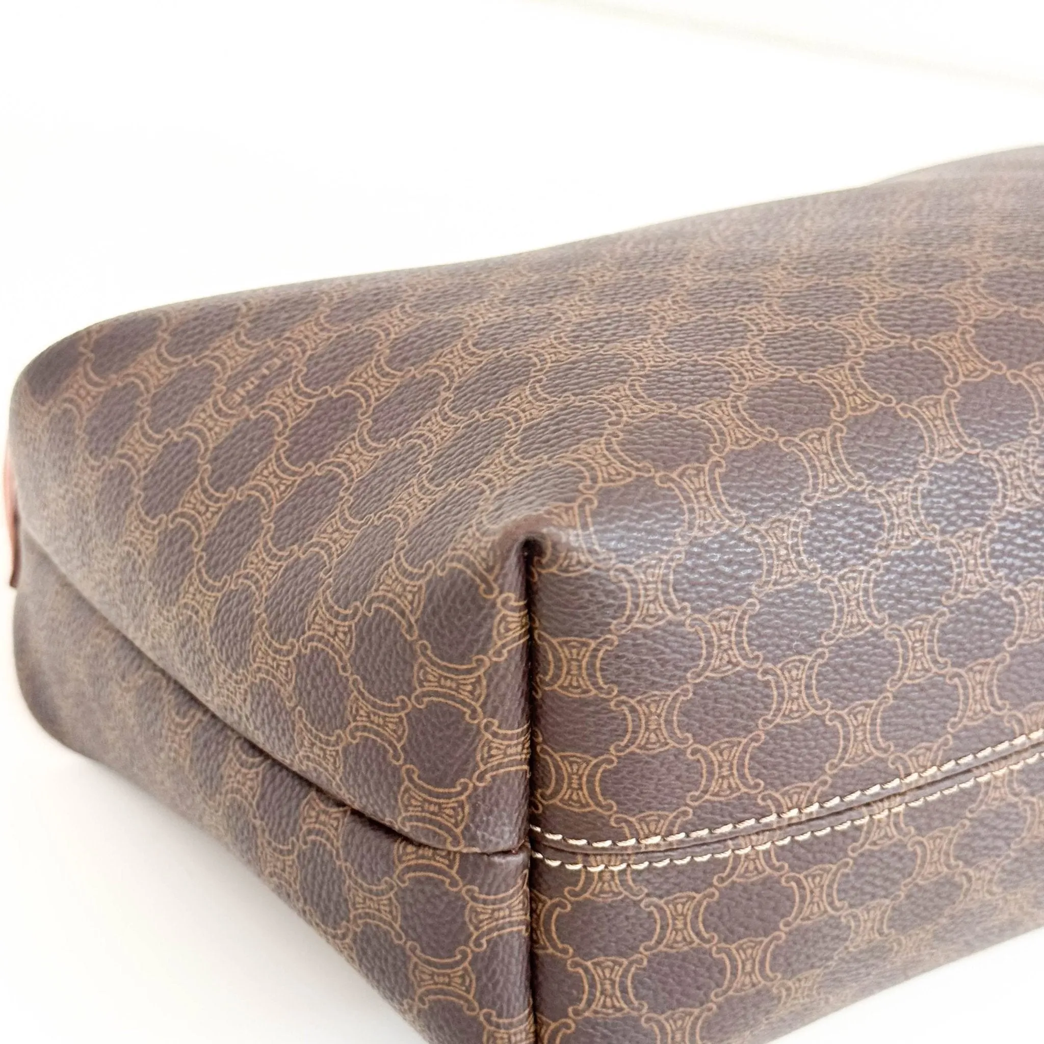 Macadam Triomphe Canvas Pochette Pouch Handbag