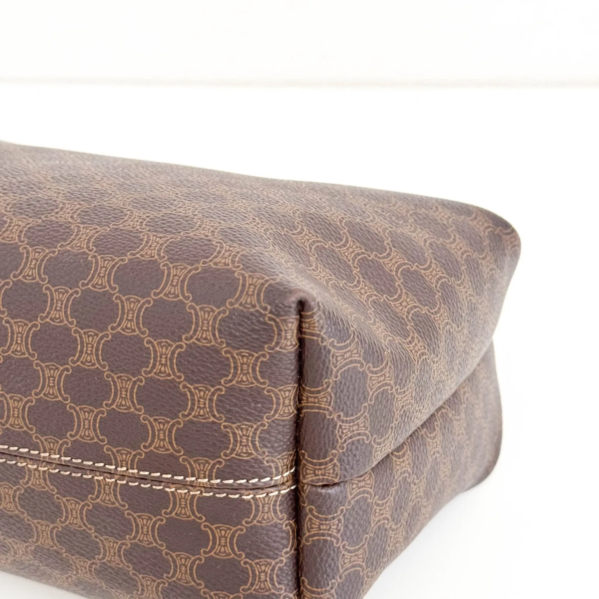 Macadam Triomphe Canvas Pochette Pouch Handbag