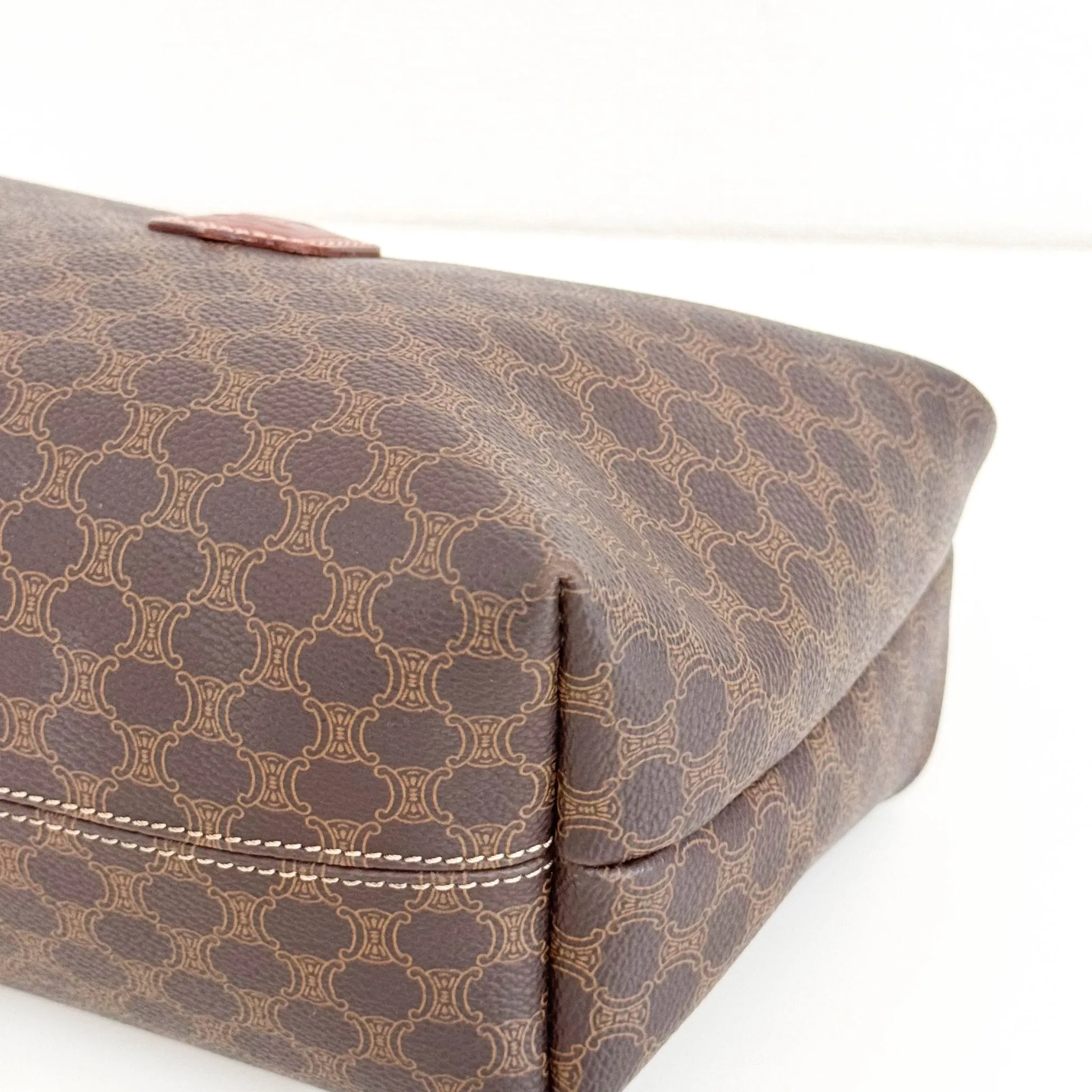 Macadam Triomphe Canvas Pochette Pouch Handbag