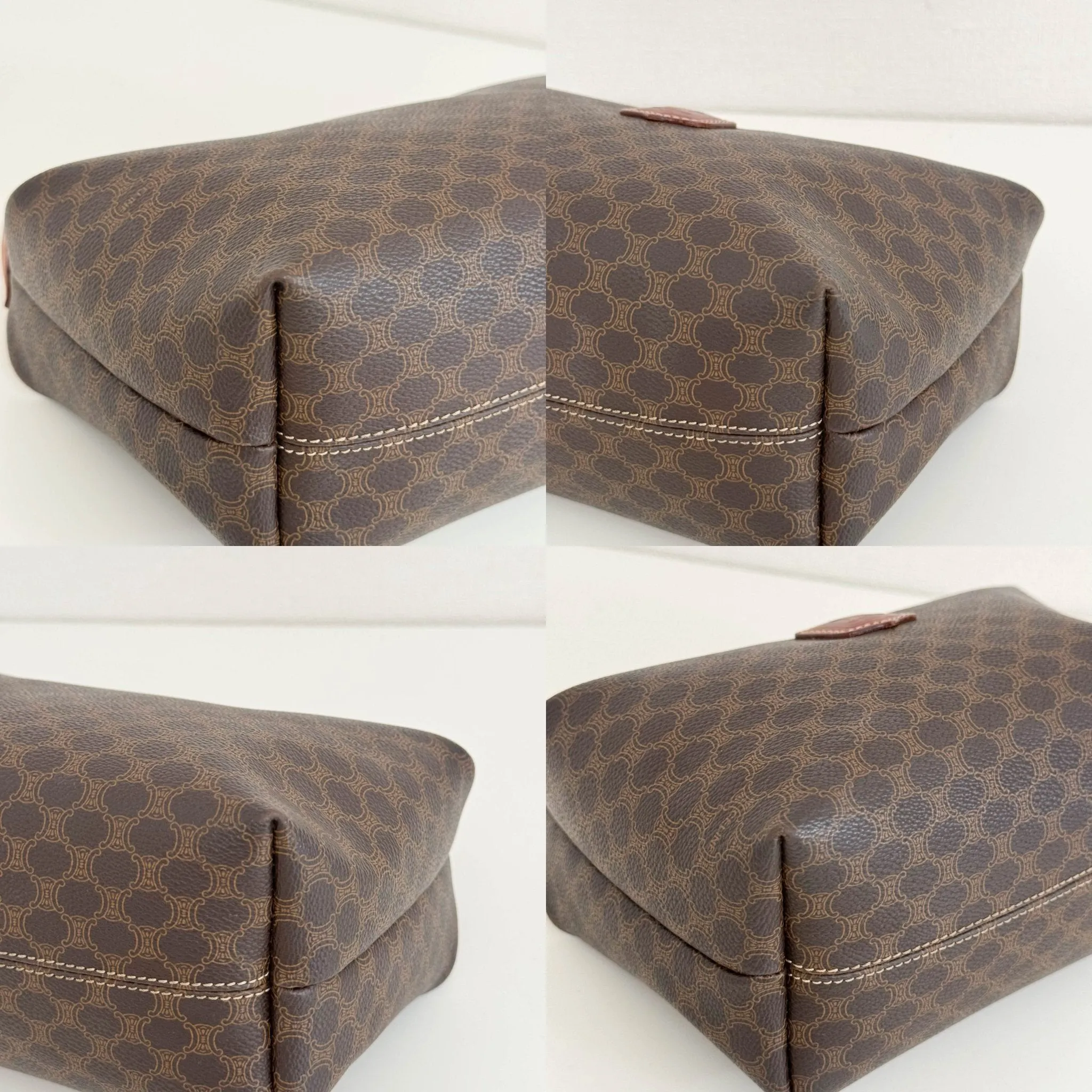 Macadam Triomphe Canvas Pochette Pouch Handbag
