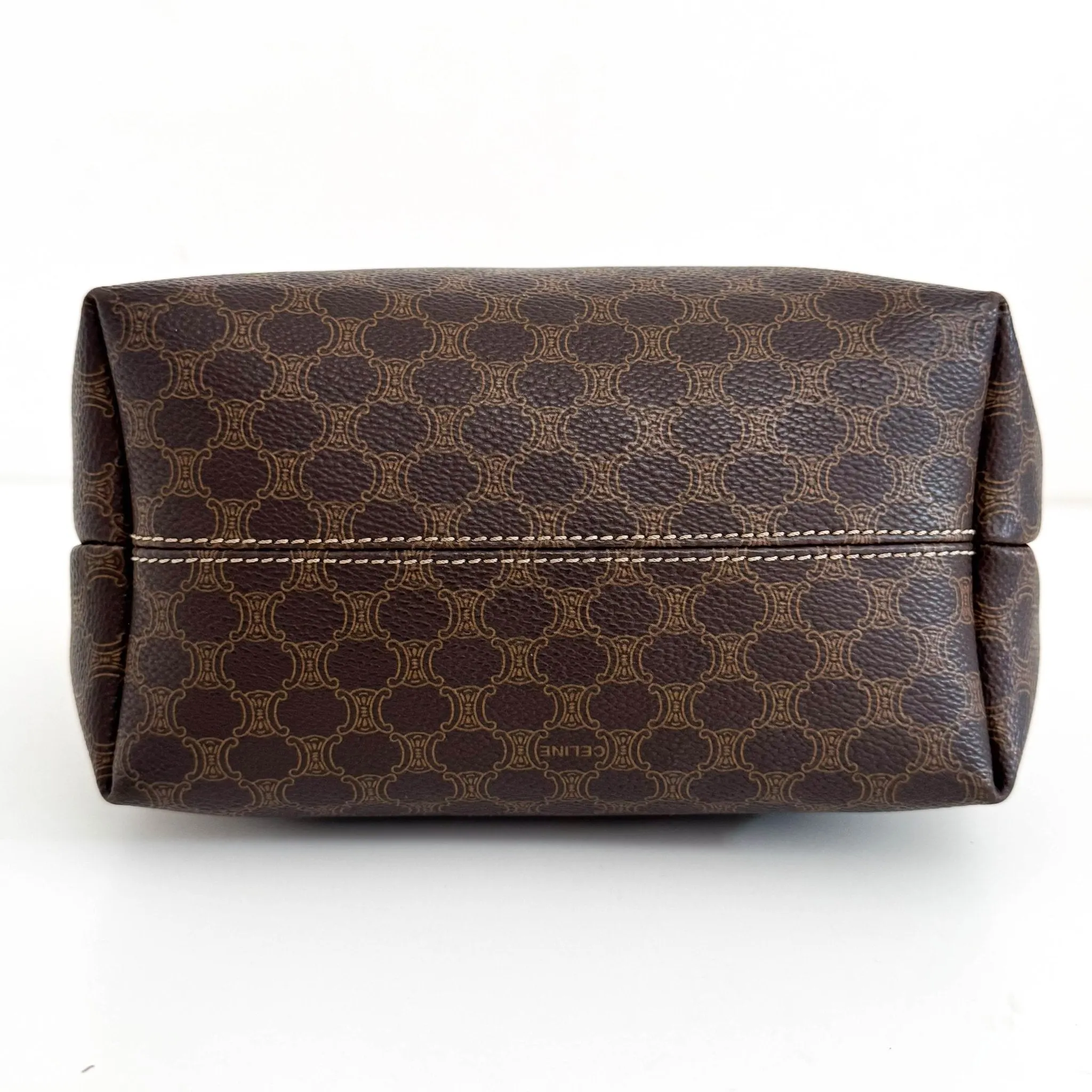 Macadam Triomphe Canvas Pochette Pouch Handbag