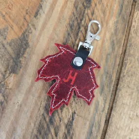 Maple Leaf Charm - Charger Red