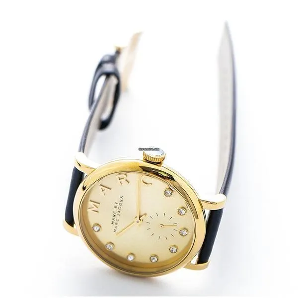 Marc By Marc Jacobs Baker Gold Dial Leadies Watch MBM1399