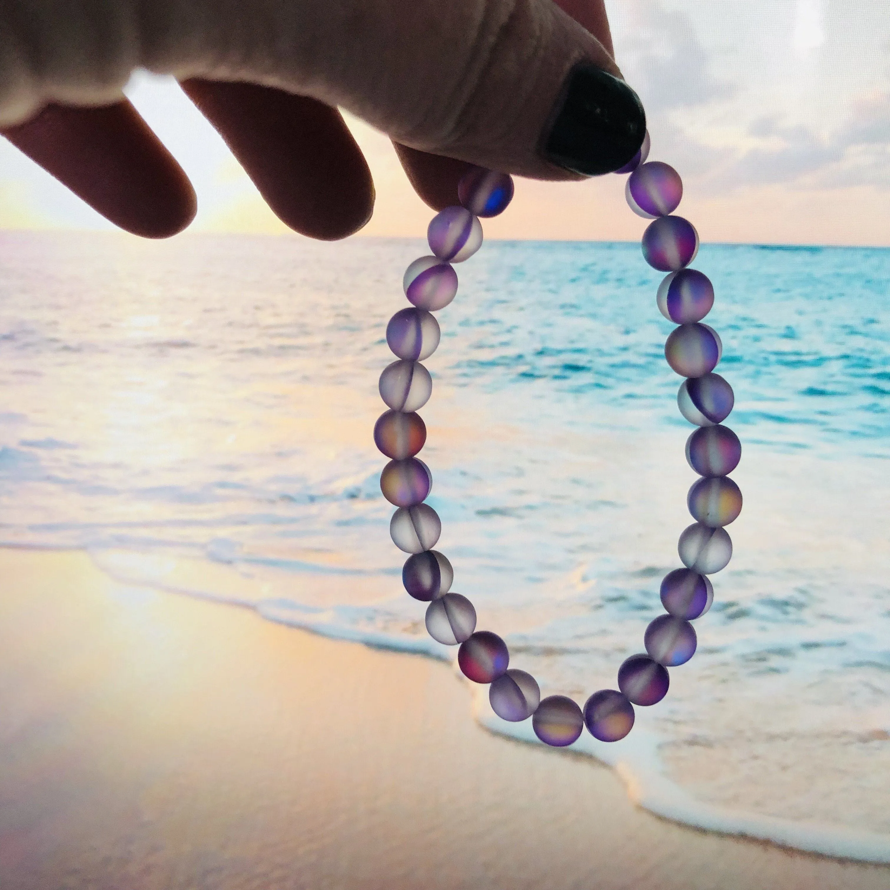 Mermaid Glass Bead Bracelets