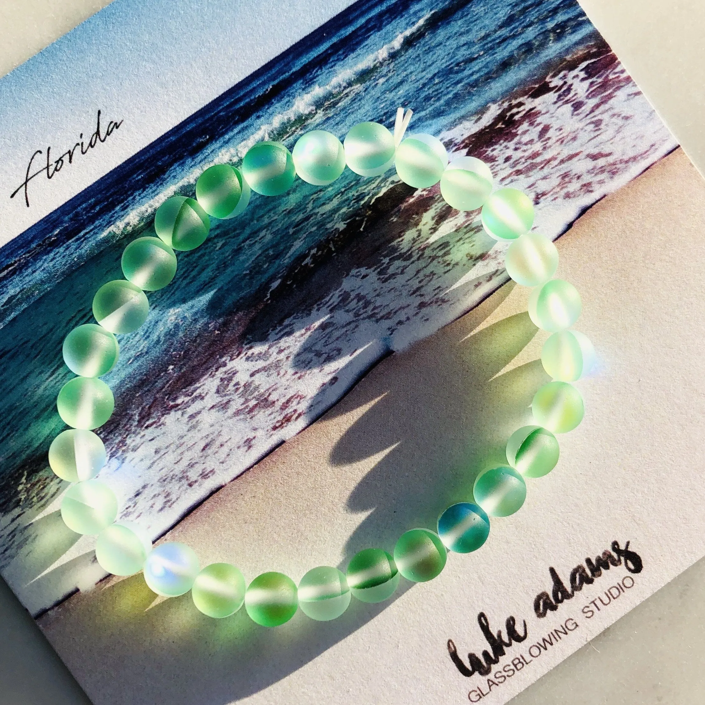 Mermaid Glass Bead Bracelets