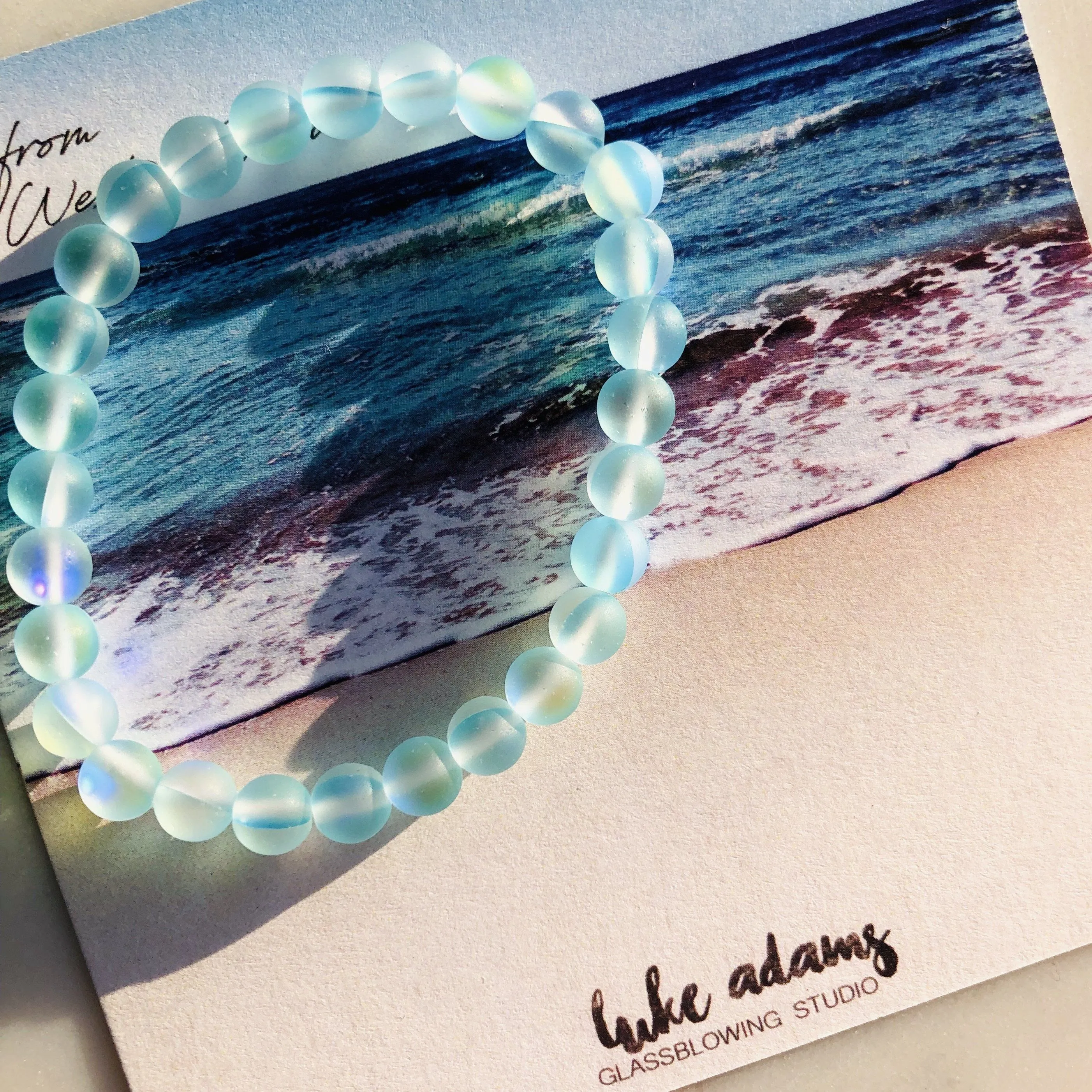 Mermaid Glass Bead Bracelets