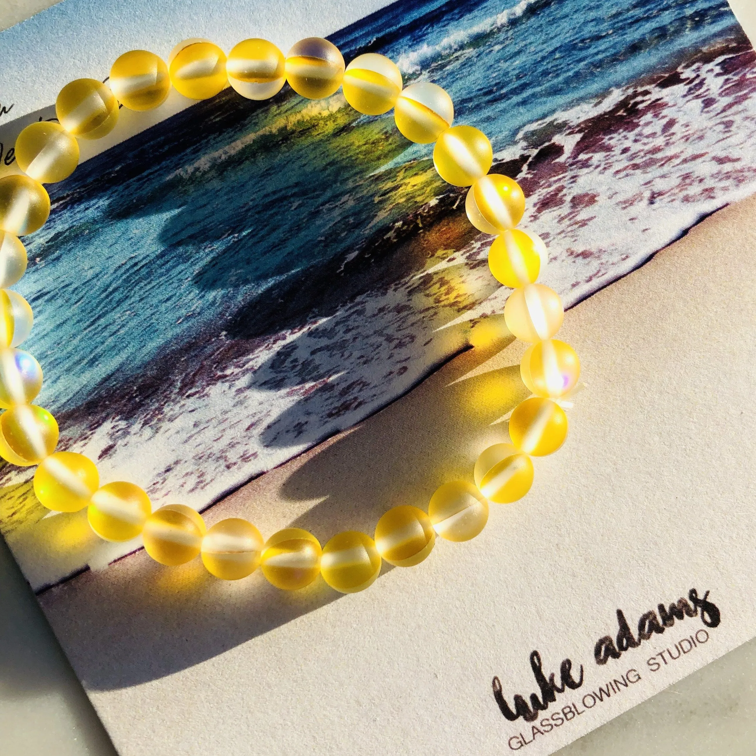 Mermaid Glass Bead Bracelets