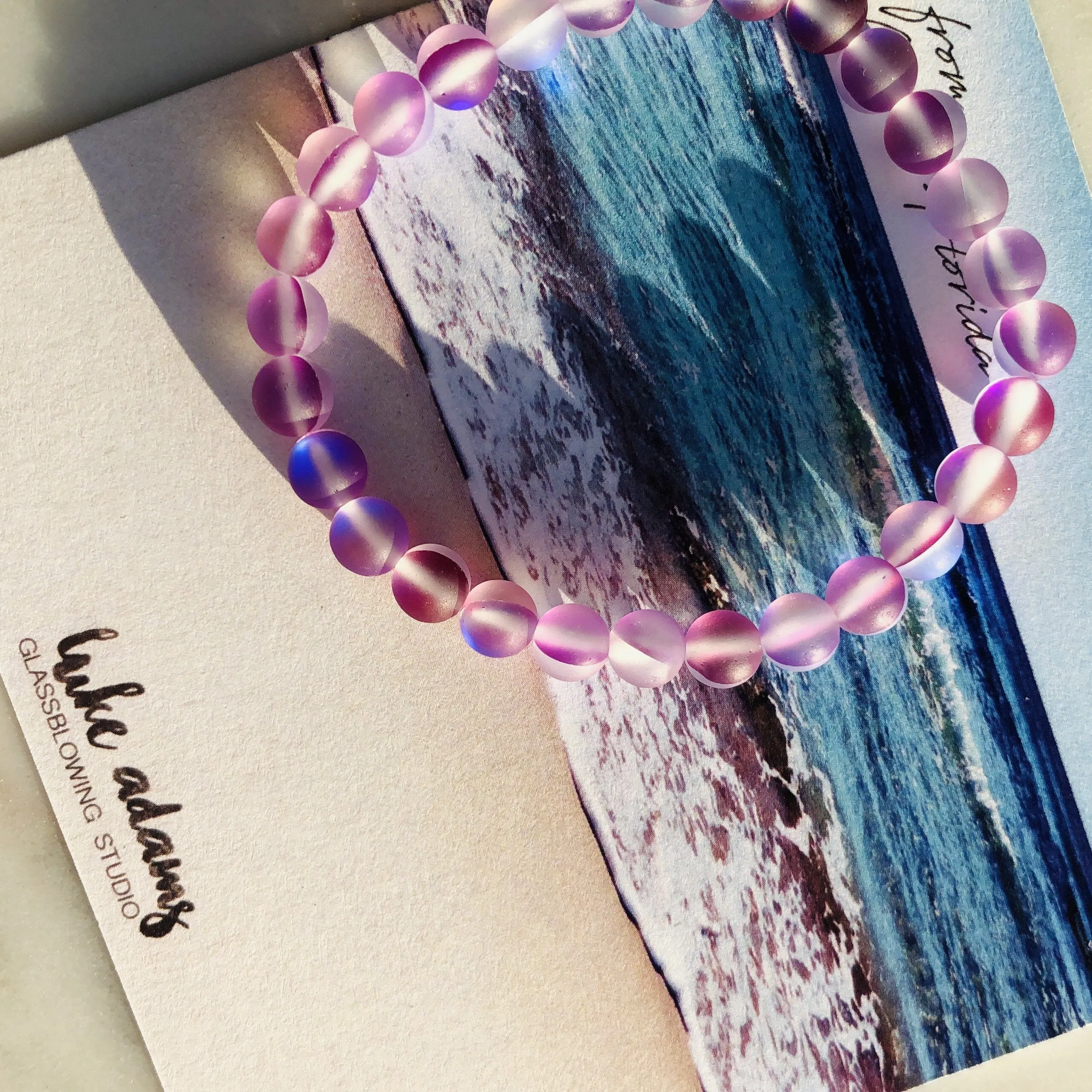 Mermaid Glass Bead Bracelets