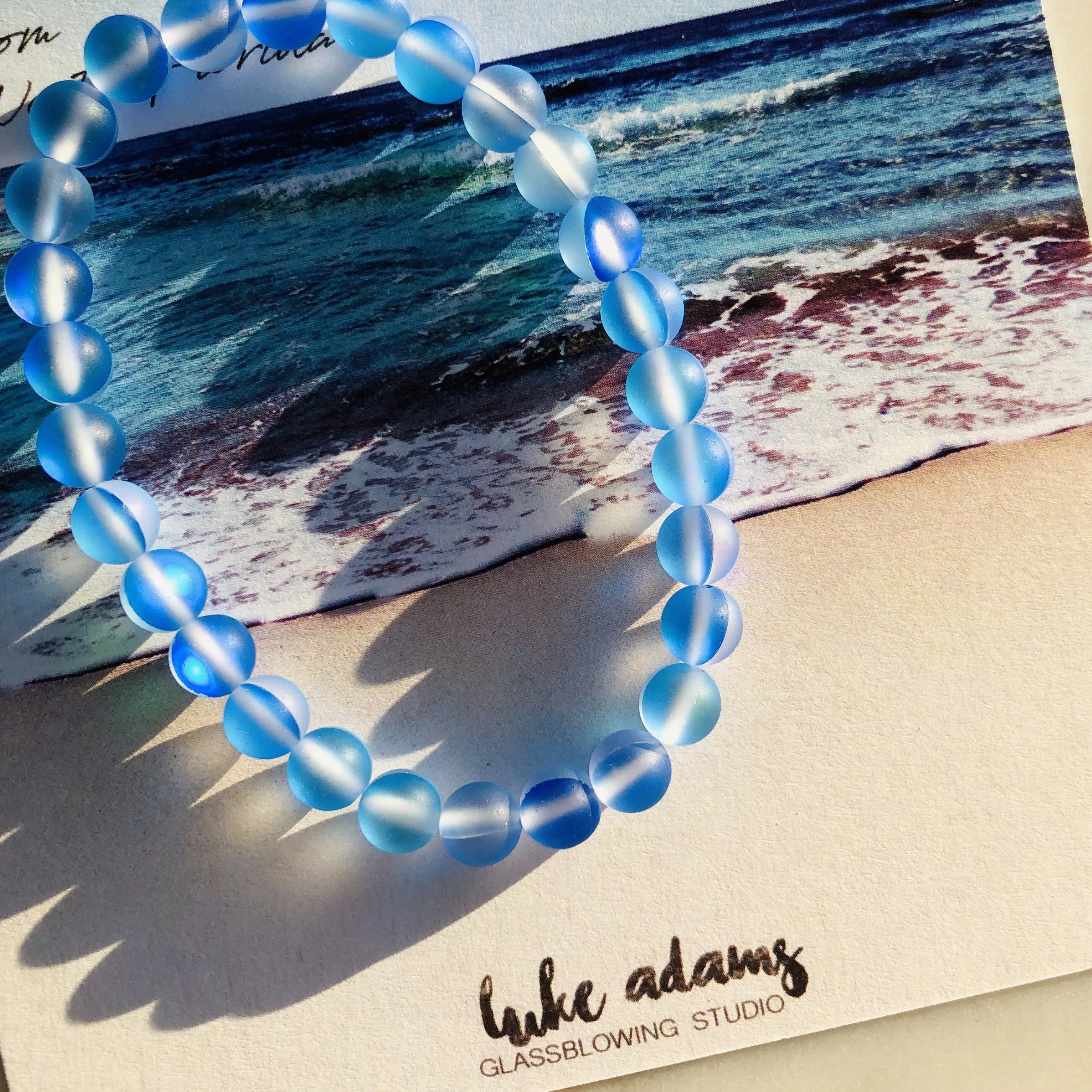 Mermaid Glass Bead Bracelets