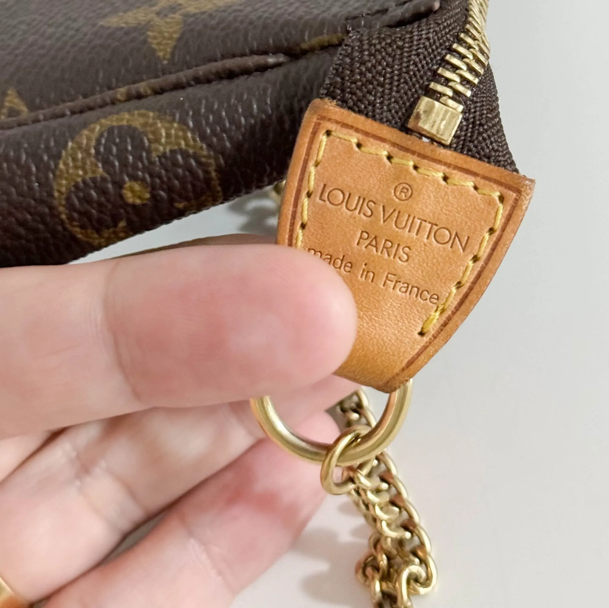 Mini Pochette Accessoire Monogram Canvas